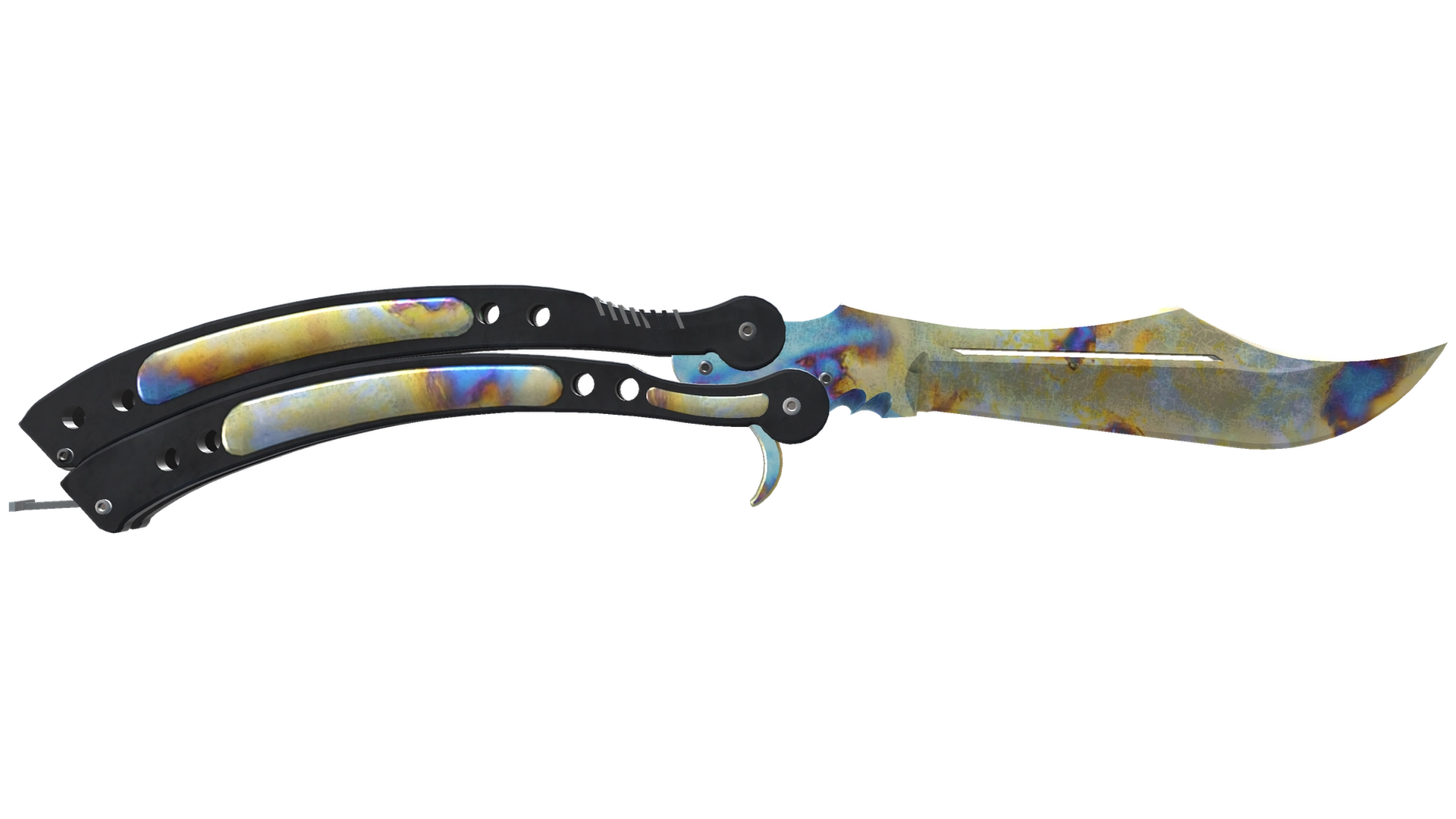★ Butterfly Knife | Case Hardened (Minimal Wear)