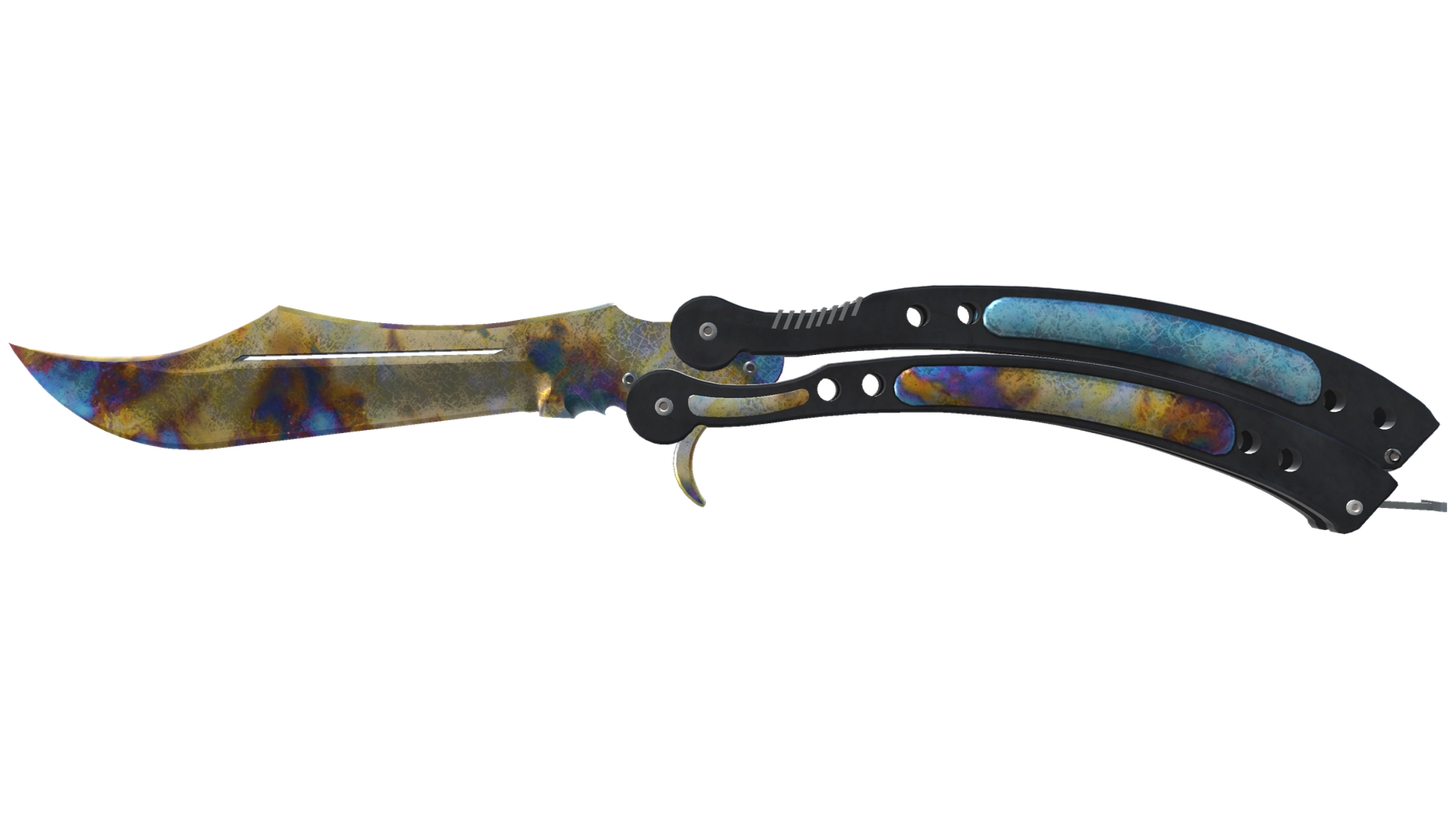 ★ Butterfly Knife | Case Hardened (Well-Worn)
