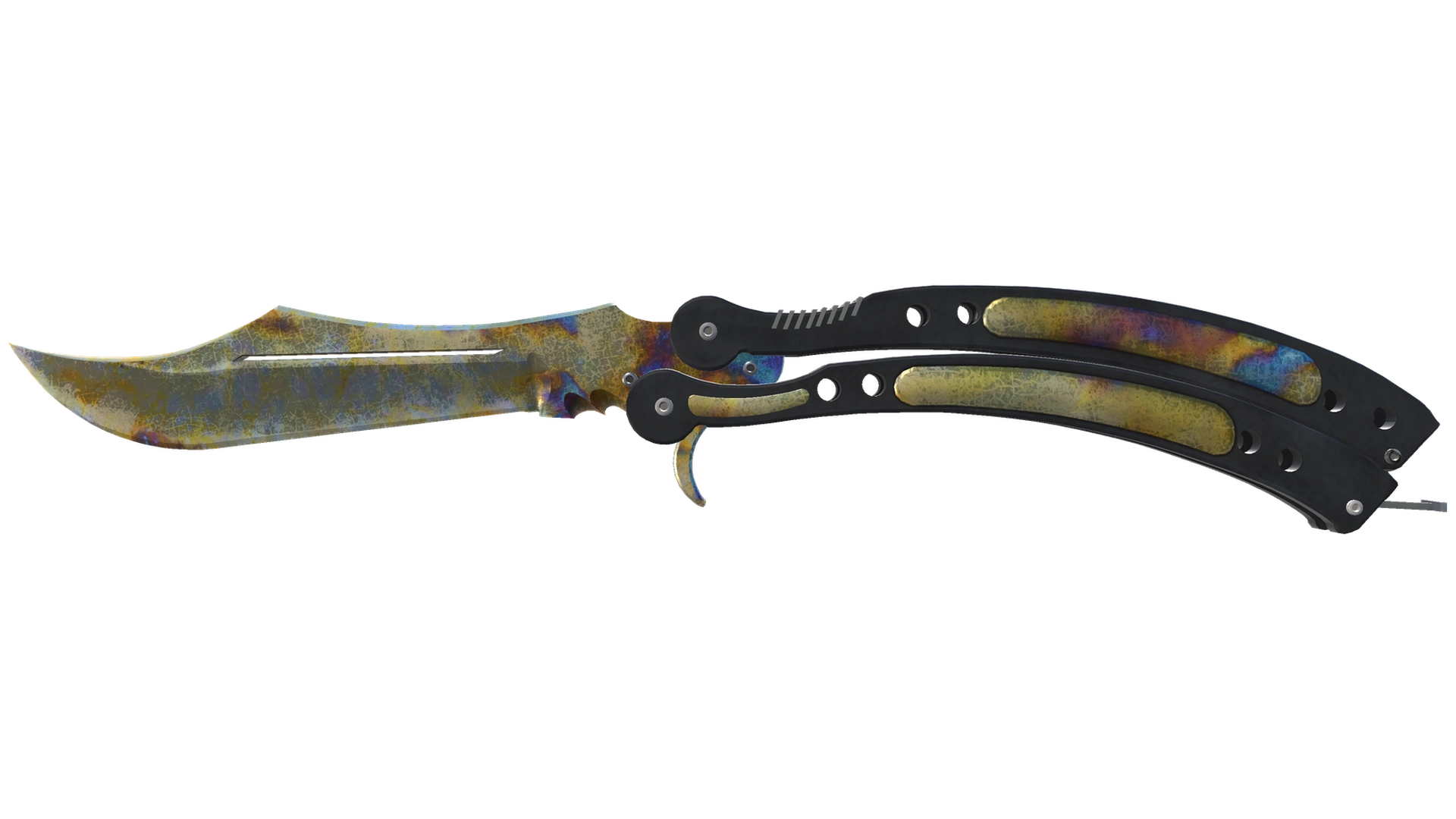 ★ Butterfly Knife | Case Hardened (Well-Worn)