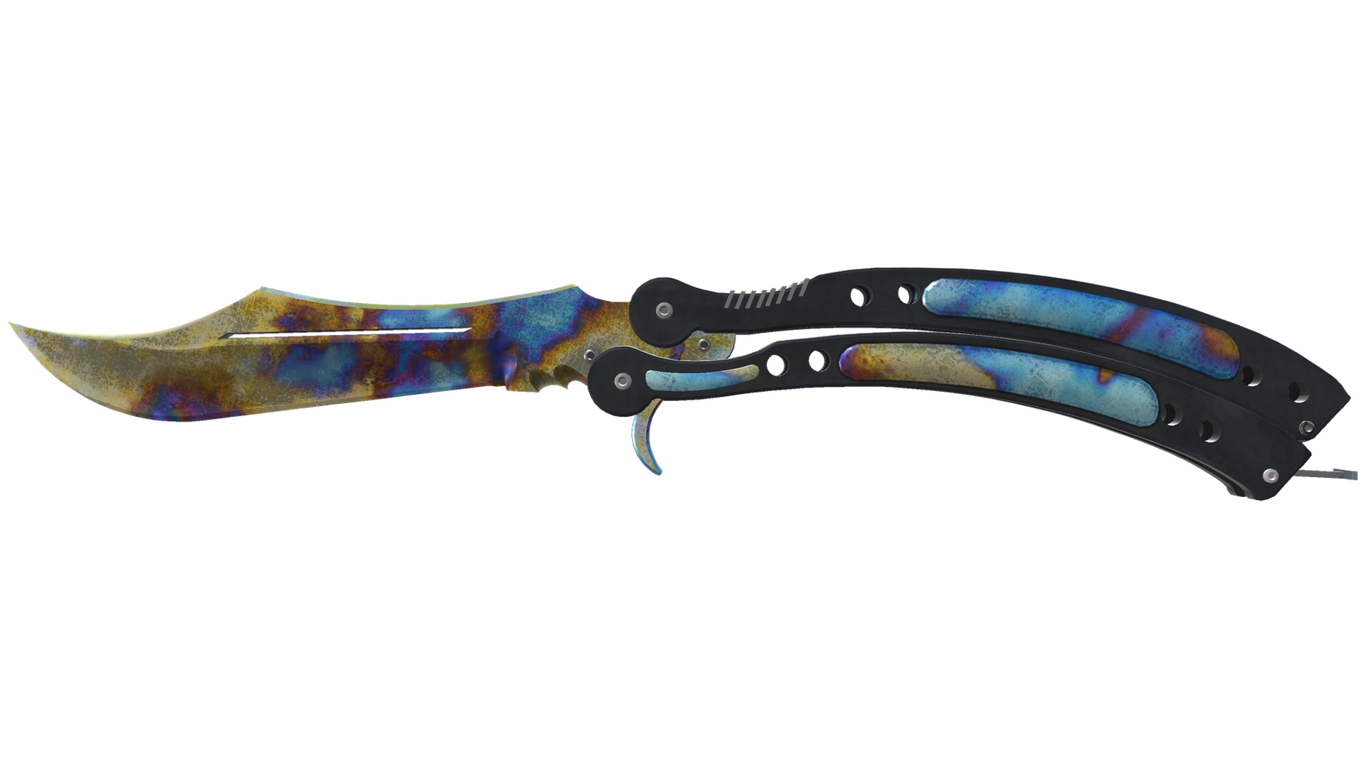 ★ Butterfly Knife | Case Hardened (Well-Worn)