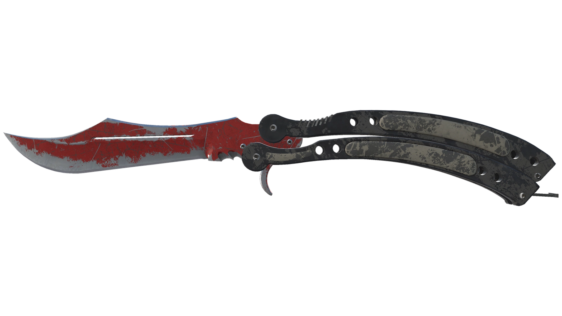 ★ Butterfly Knife | Crimson Web (Battle-Scarred)