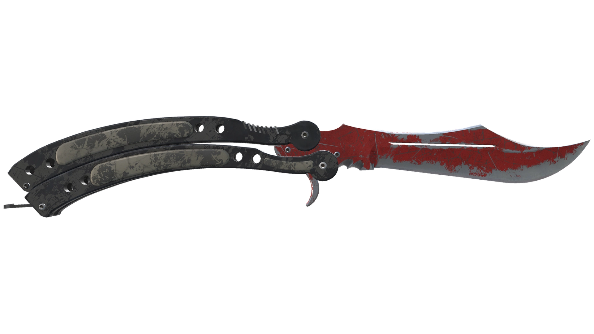 ★ Butterfly Knife | Crimson Web (Battle-Scarred)