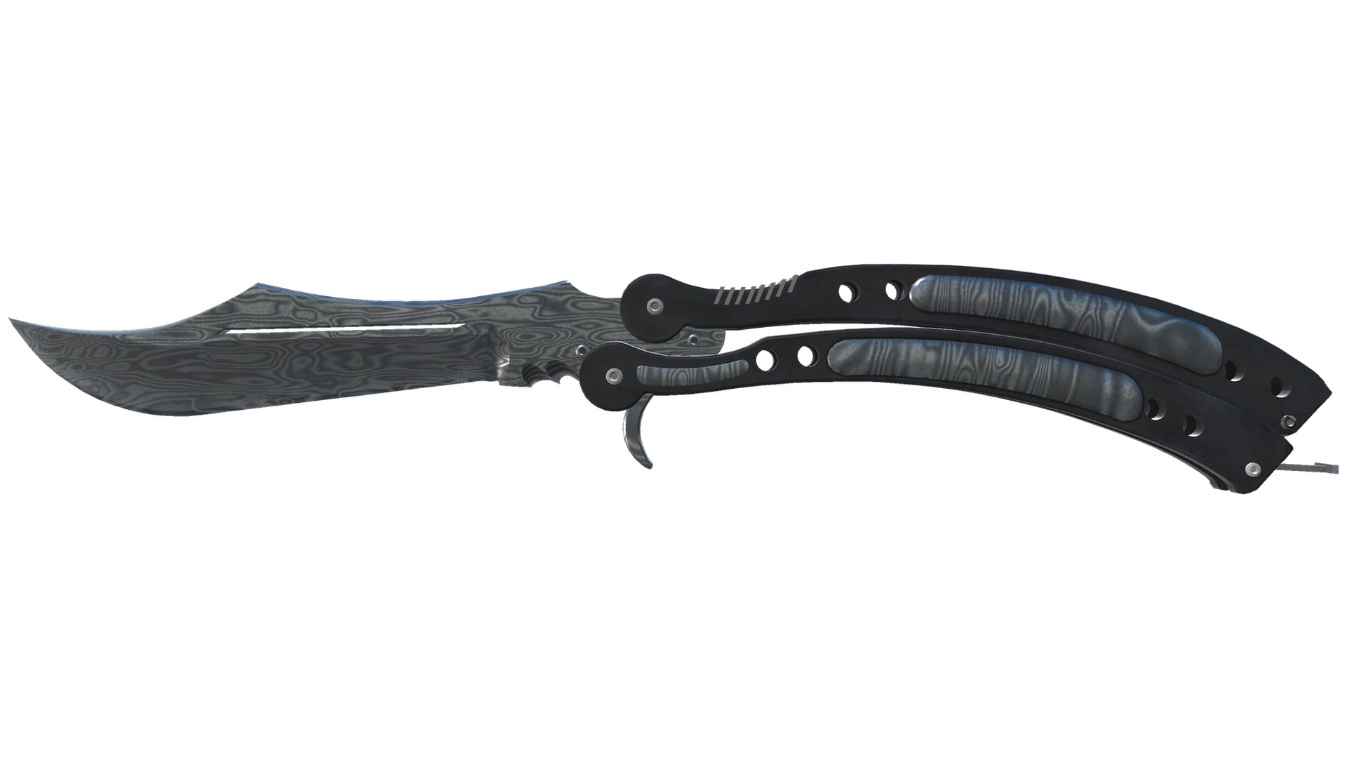 ★ Butterfly Knife | Damascus Steel (Battle-Scarred)