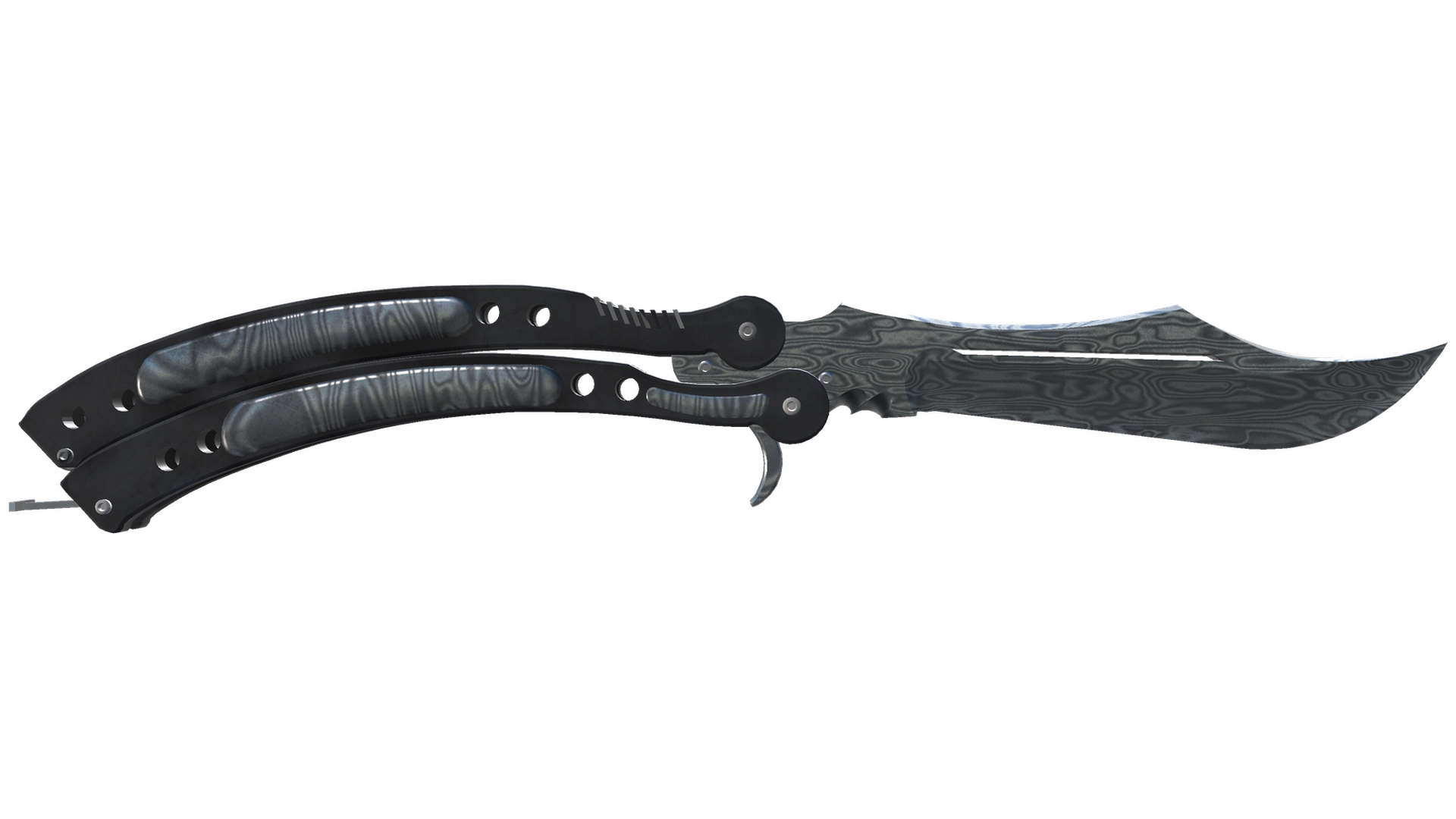 ★ Butterfly Knife | Damascus Steel (Battle-Scarred)