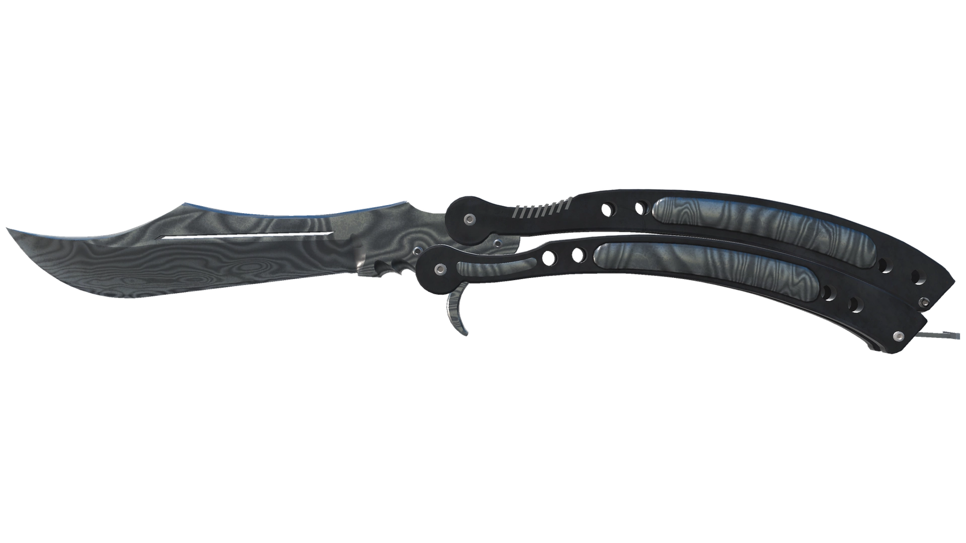★ Butterfly Knife | Damascus Steel (Battle-Scarred)