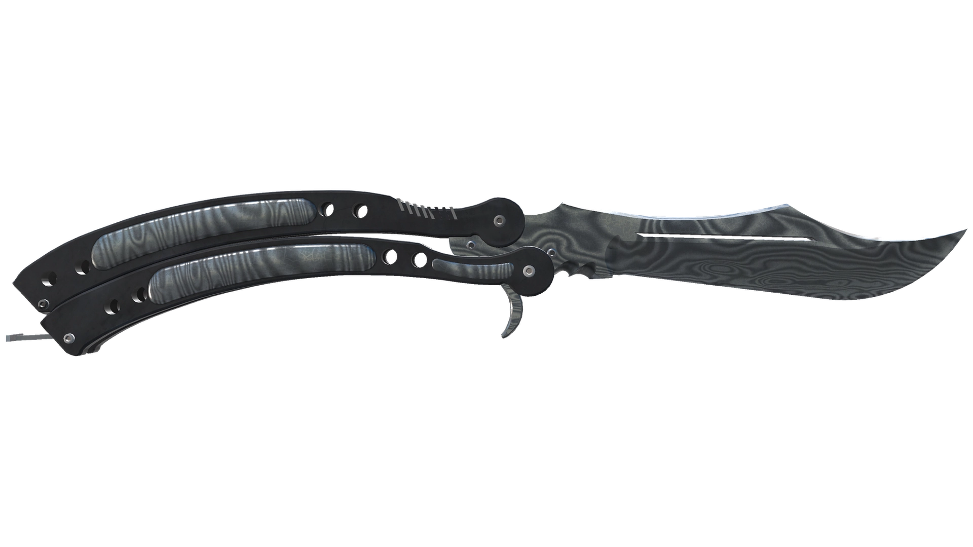 ★ Butterfly Knife | Damascus Steel (Battle-Scarred)