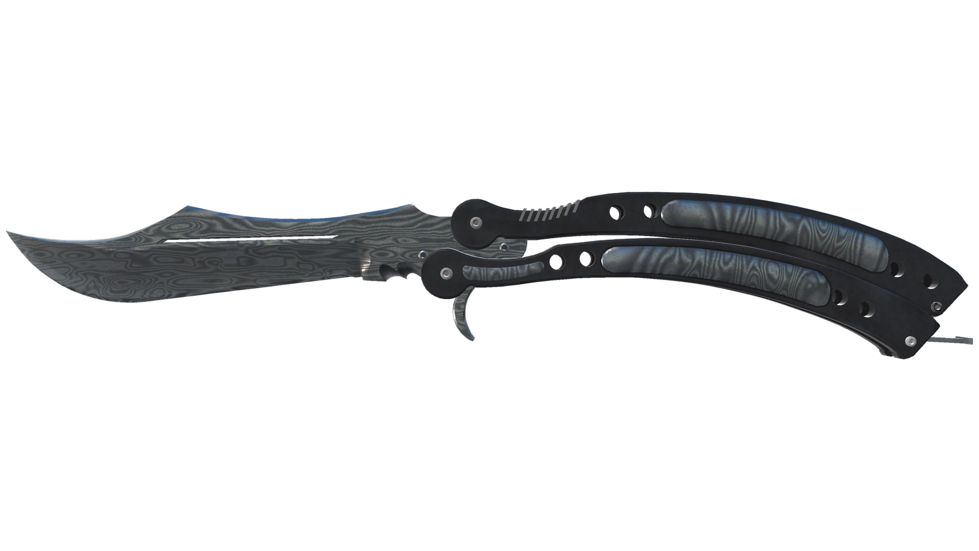 ★ Butterfly Knife | Damascus Steel (Battle-Scarred)