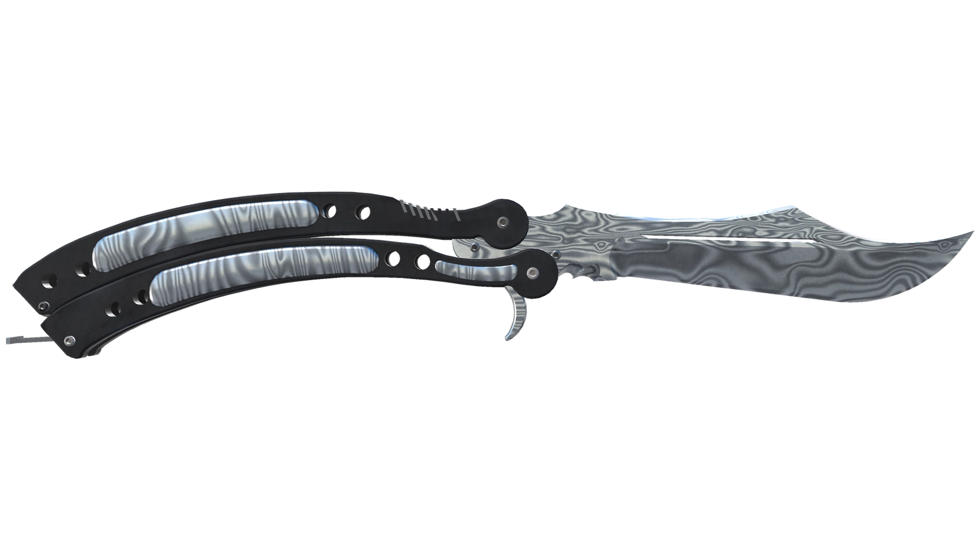 ★ Butterfly Knife | Damascus Steel (Factory New)