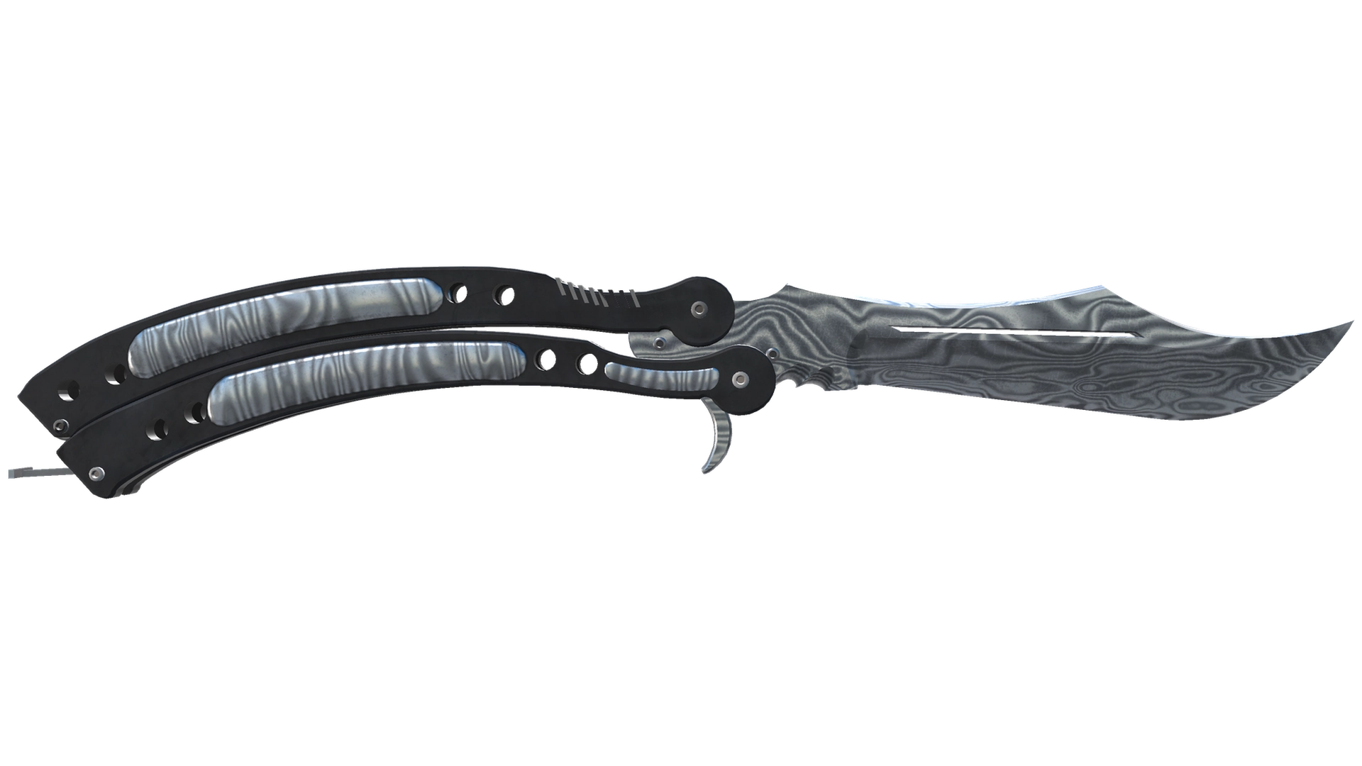 ★ Butterfly Knife | Damascus Steel (Field-Tested)