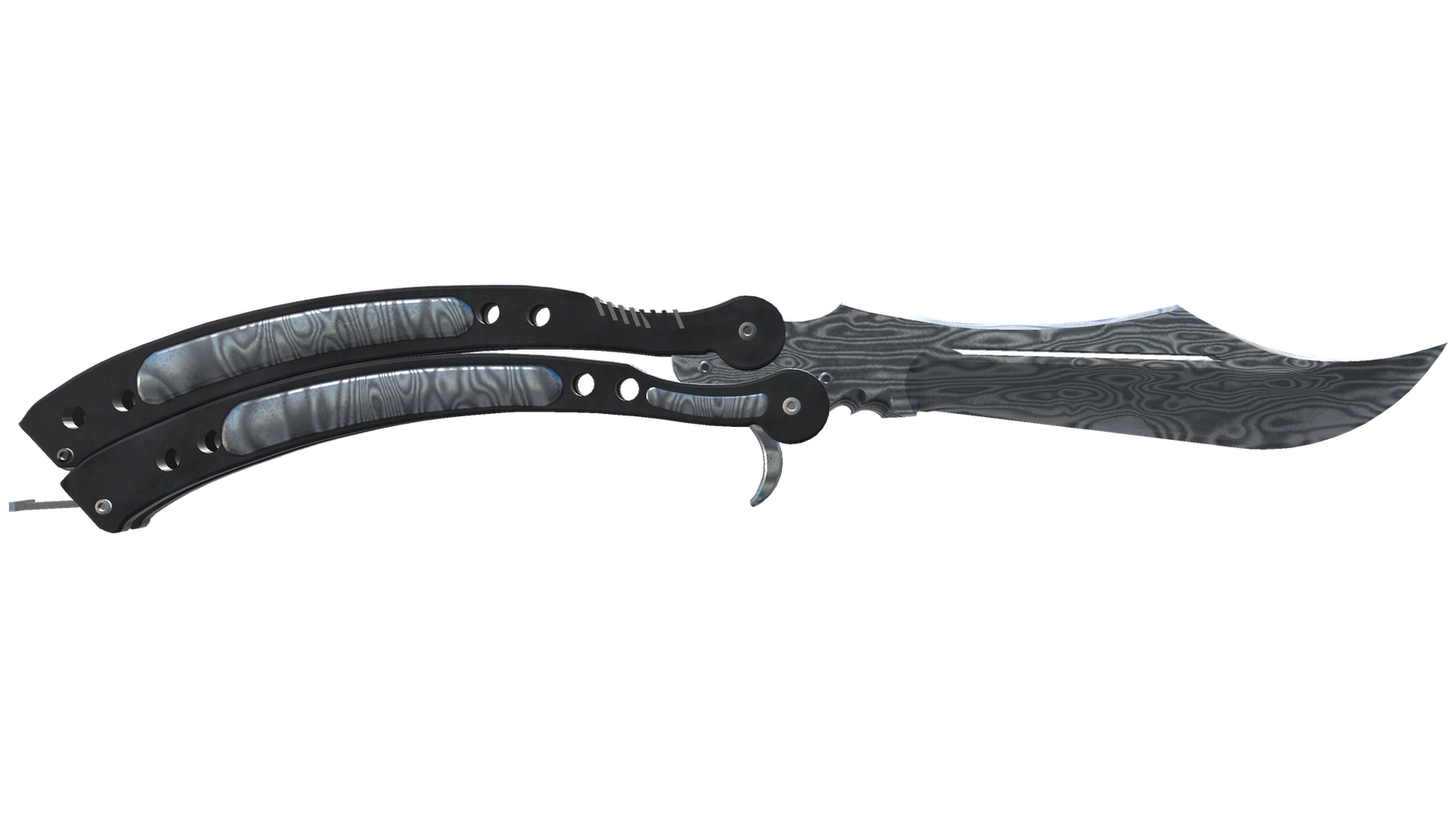 ★ Butterfly Knife | Damascus Steel (Field-Tested)
