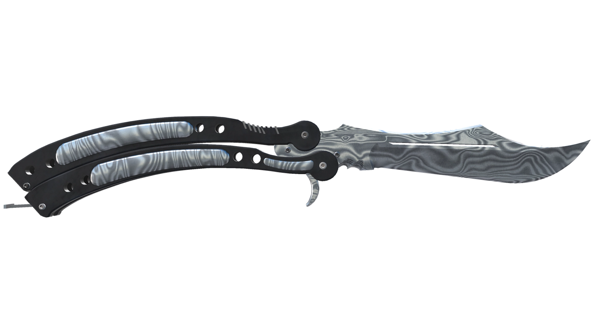 ★ Butterfly Knife | Damascus Steel (Minimal Wear)