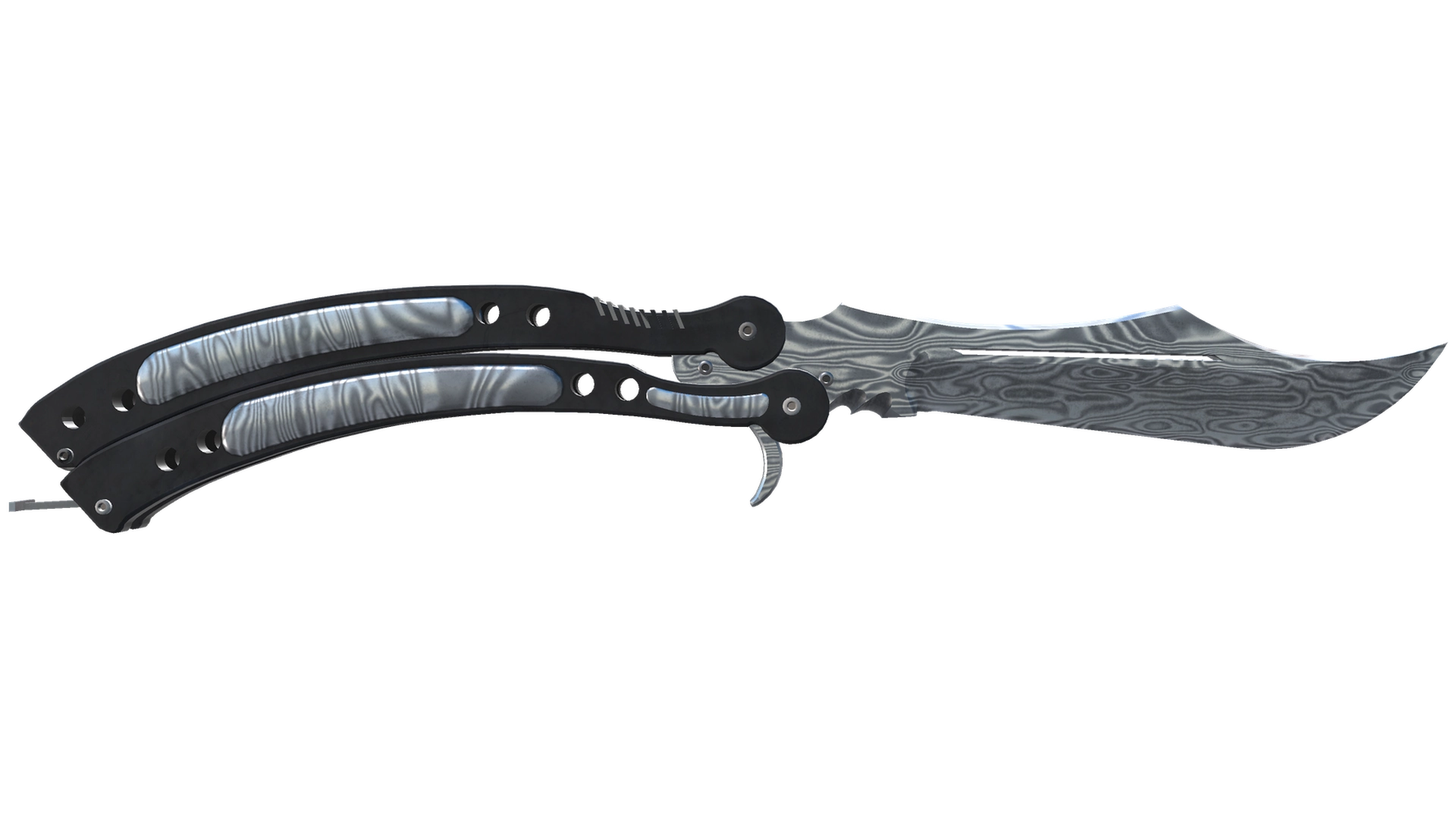 ★ Butterfly Knife | Damascus Steel (Minimal Wear)