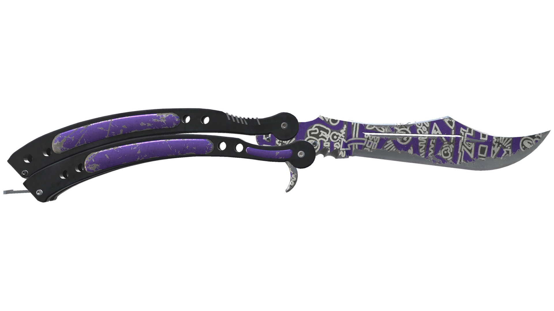 ★ Butterfly Knife | Freehand (Battle-Scarred)