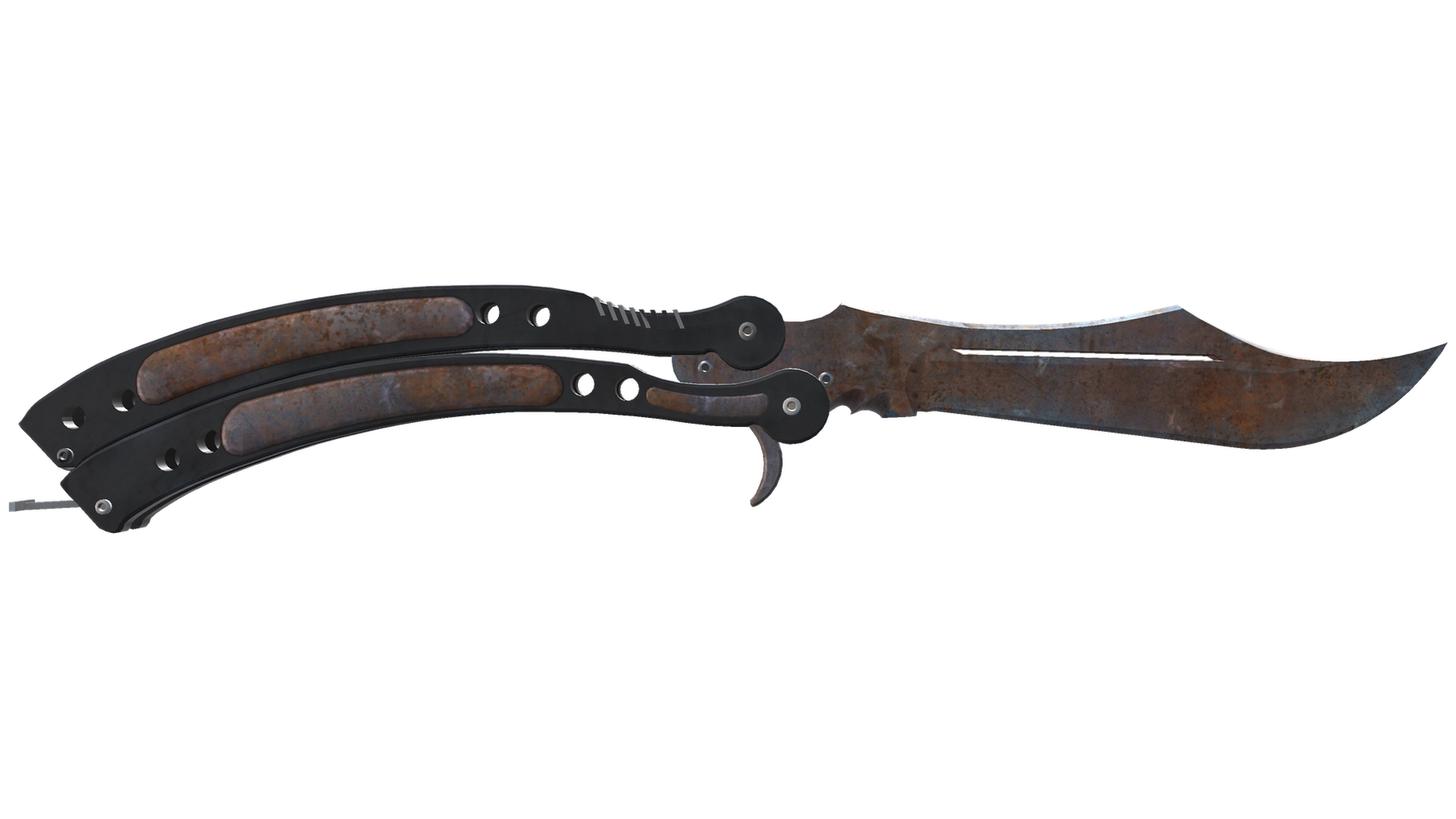 ★ Butterfly Knife | Rust Coat (Well-Worn)