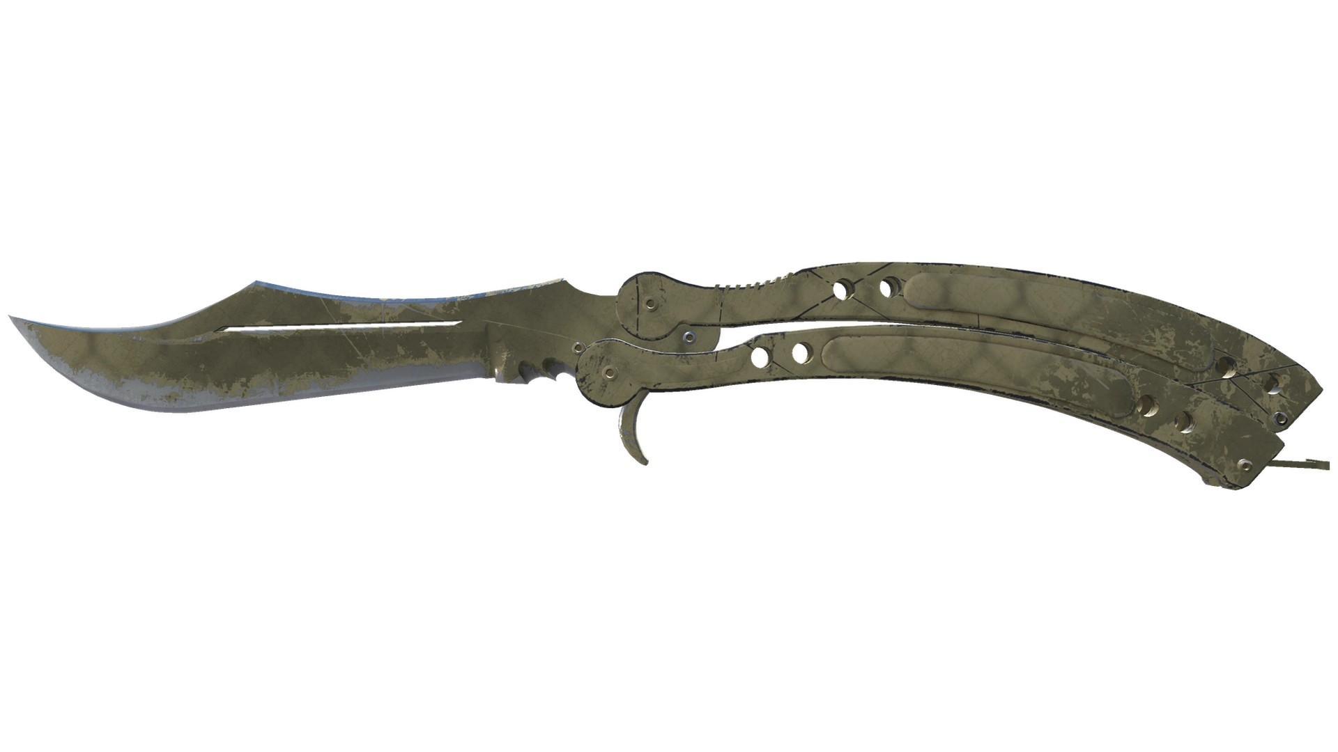 ★ Butterfly Knife | Safari Mesh (Well-Worn)