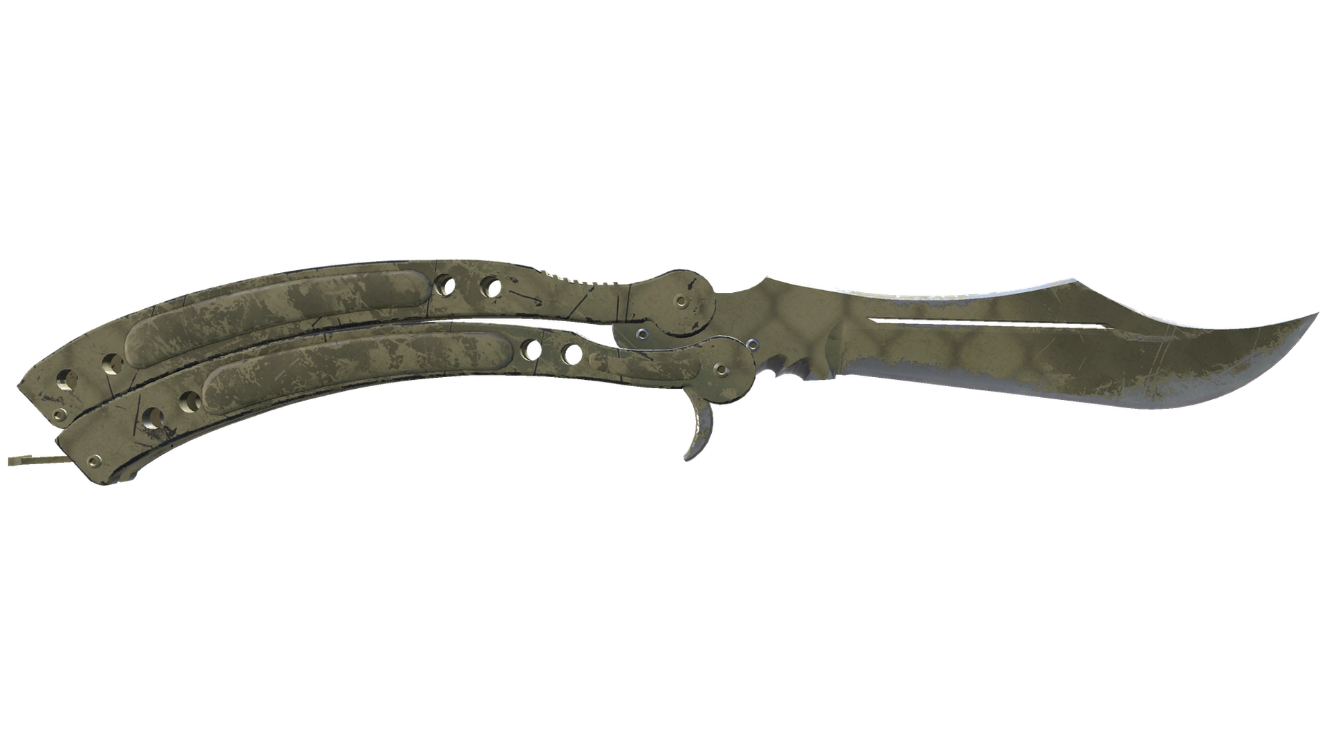 ★ Butterfly Knife | Safari Mesh (Well-Worn)