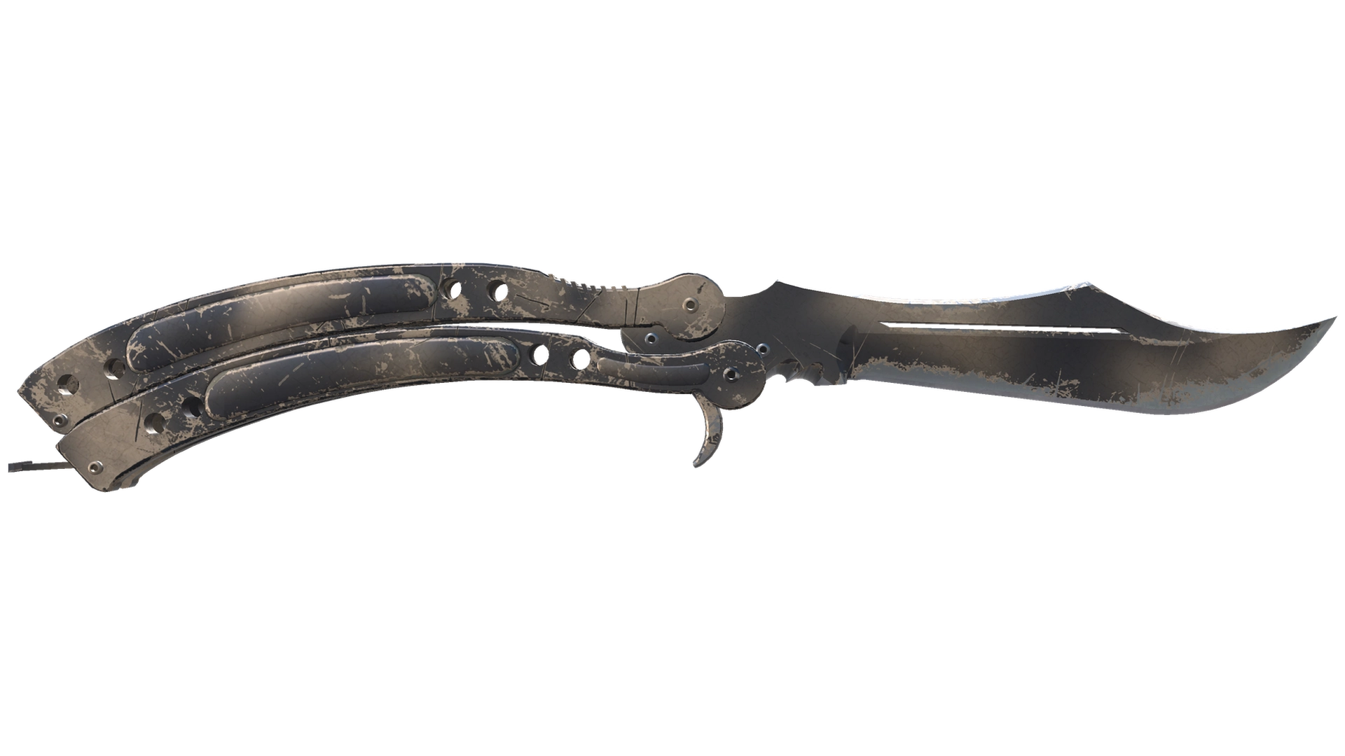 ★ Butterfly Knife | Scorched (Field-Tested)