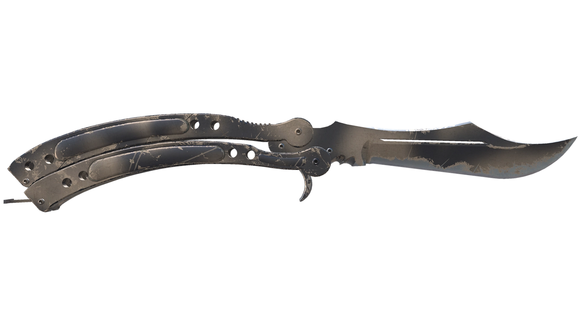 ★ Butterfly Knife | Scorched (Field-Tested)
