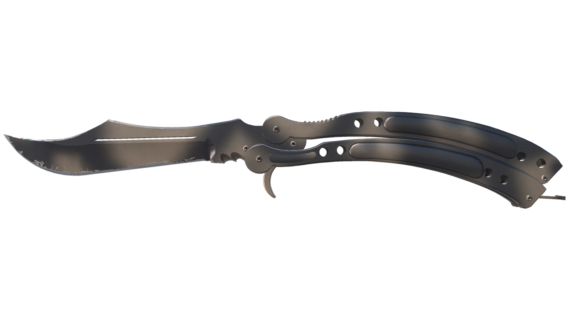 ★ Butterfly Knife | Scorched (Minimal Wear)