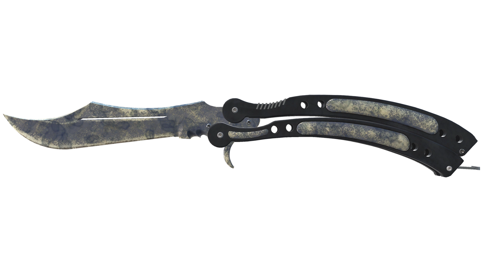 ★ Butterfly Knife | Stained (Battle-Scarred)