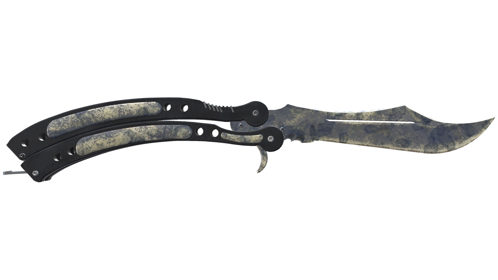 ★ Butterfly Knife | Stained (Battle-Scarred)