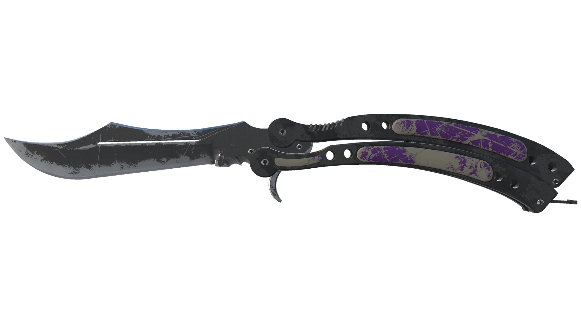 ★ Butterfly Knife | Ultraviolet (Battle-Scarred)