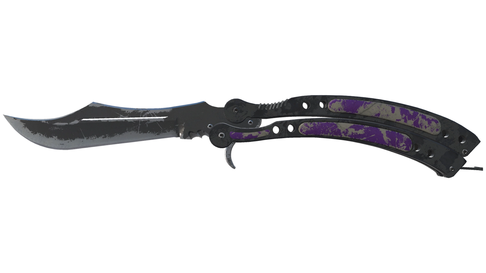 ★ Butterfly Knife | Ultraviolet (Battle-Scarred)