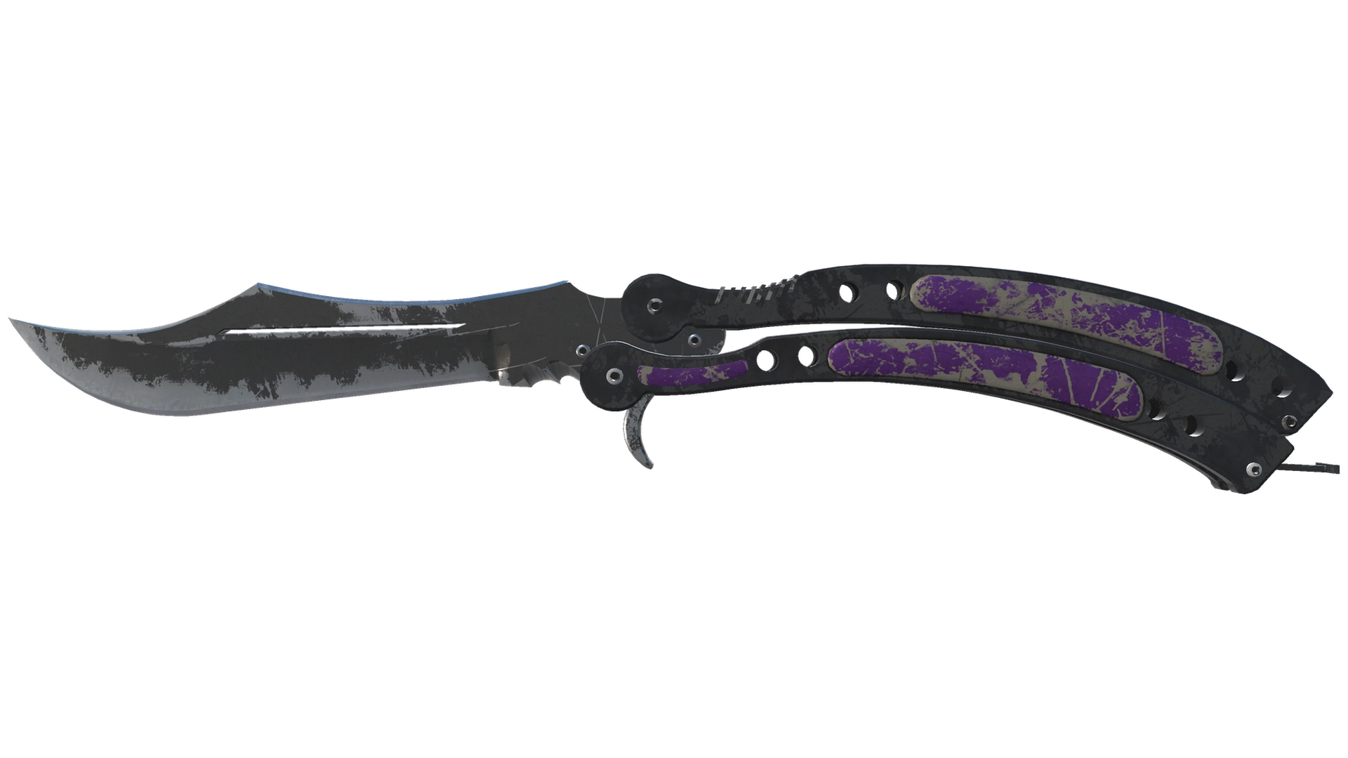 ★ Butterfly Knife | Ultraviolet (Battle-Scarred)