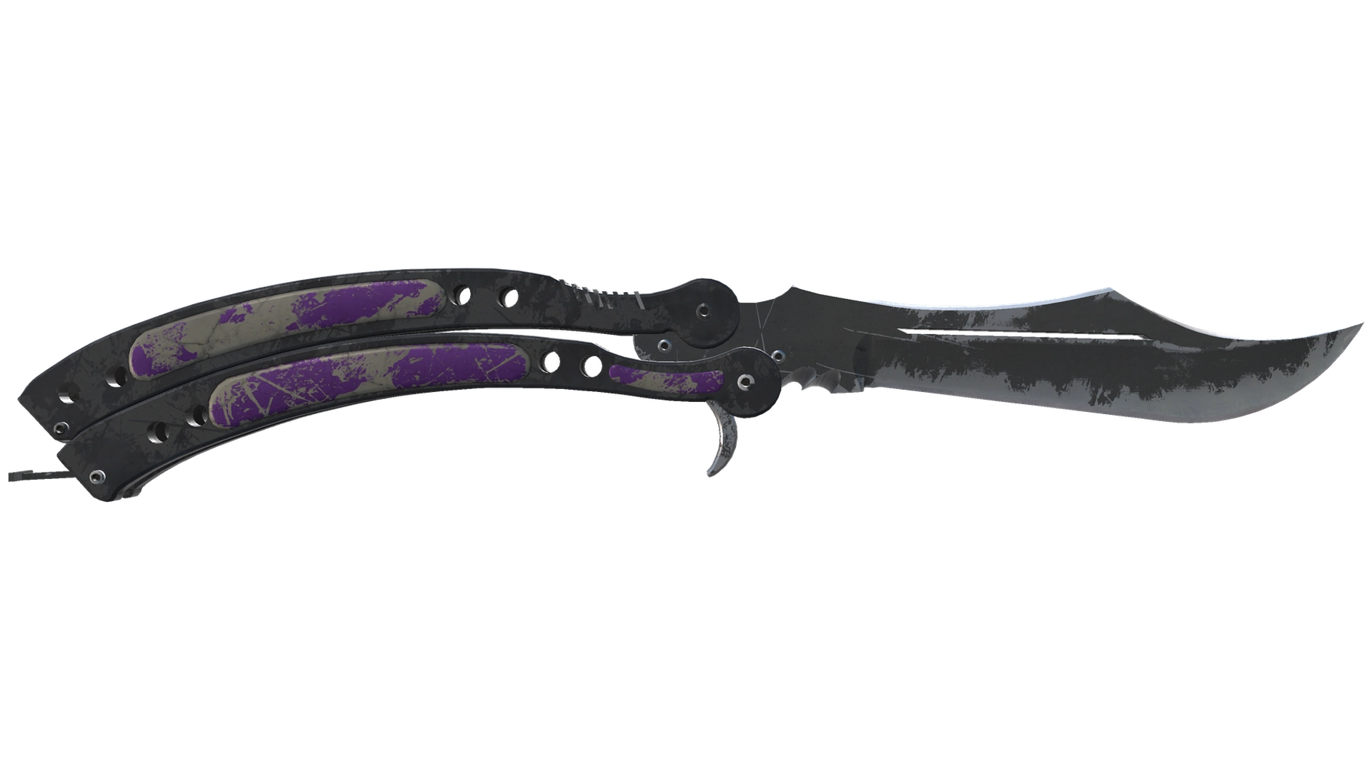 ★ Butterfly Knife | Ultraviolet (Battle-Scarred)