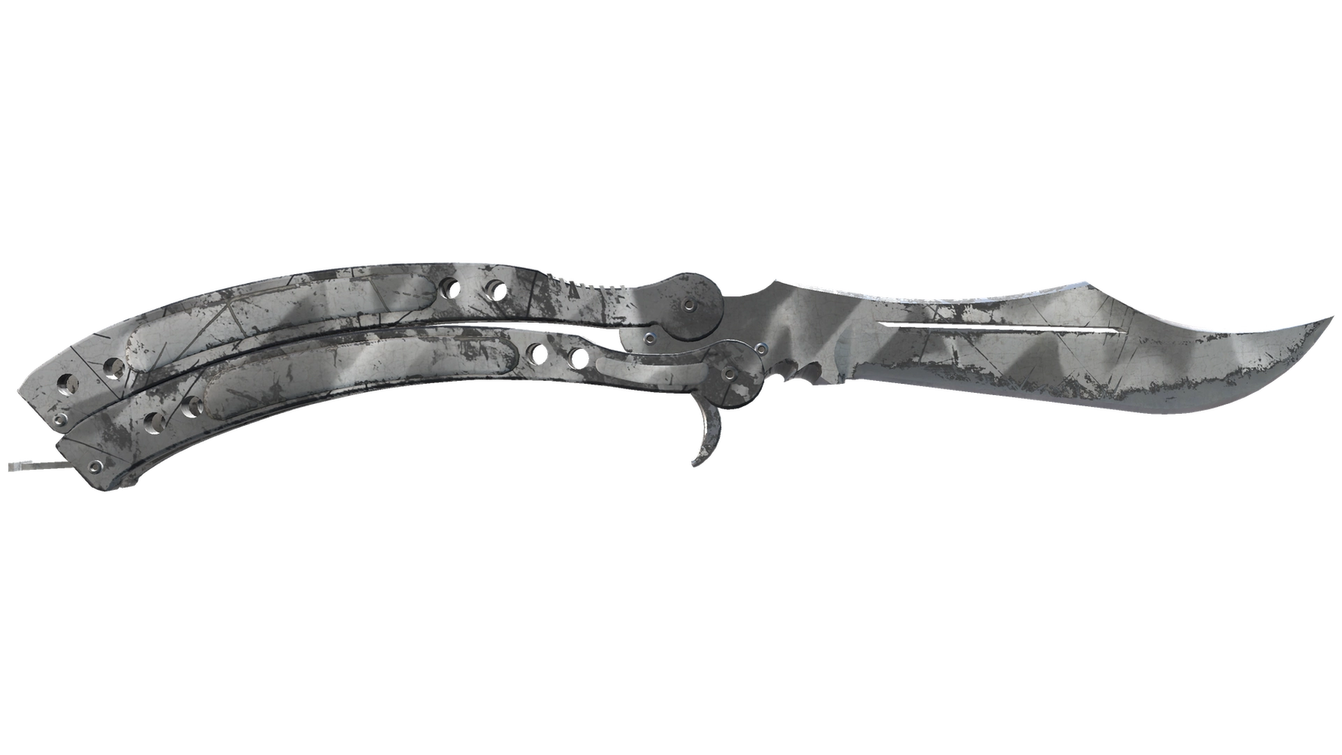 ★ Butterfly Knife | Urban Masked (Well-Worn)