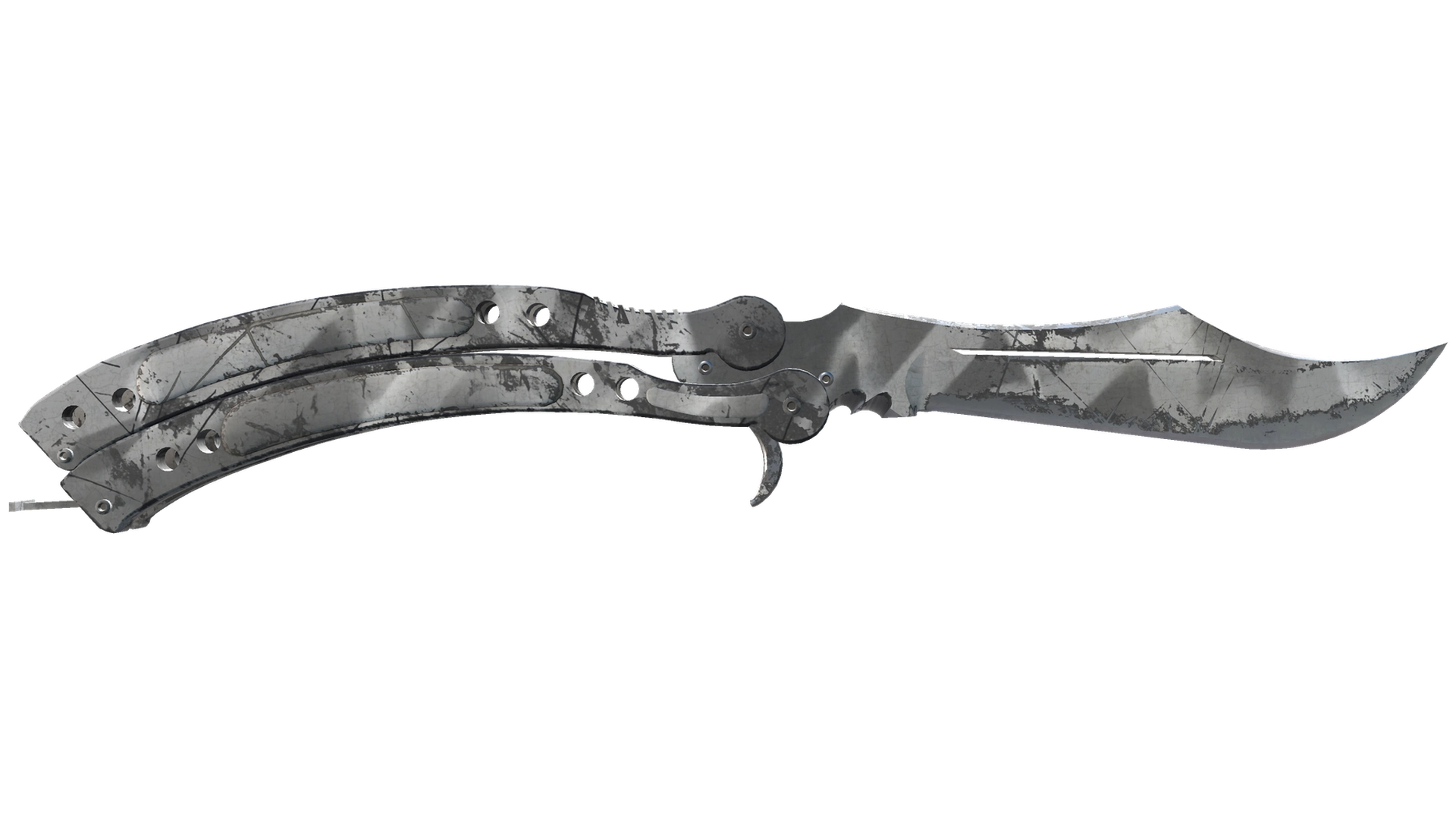 ★ Butterfly Knife | Urban Masked (Well-Worn)