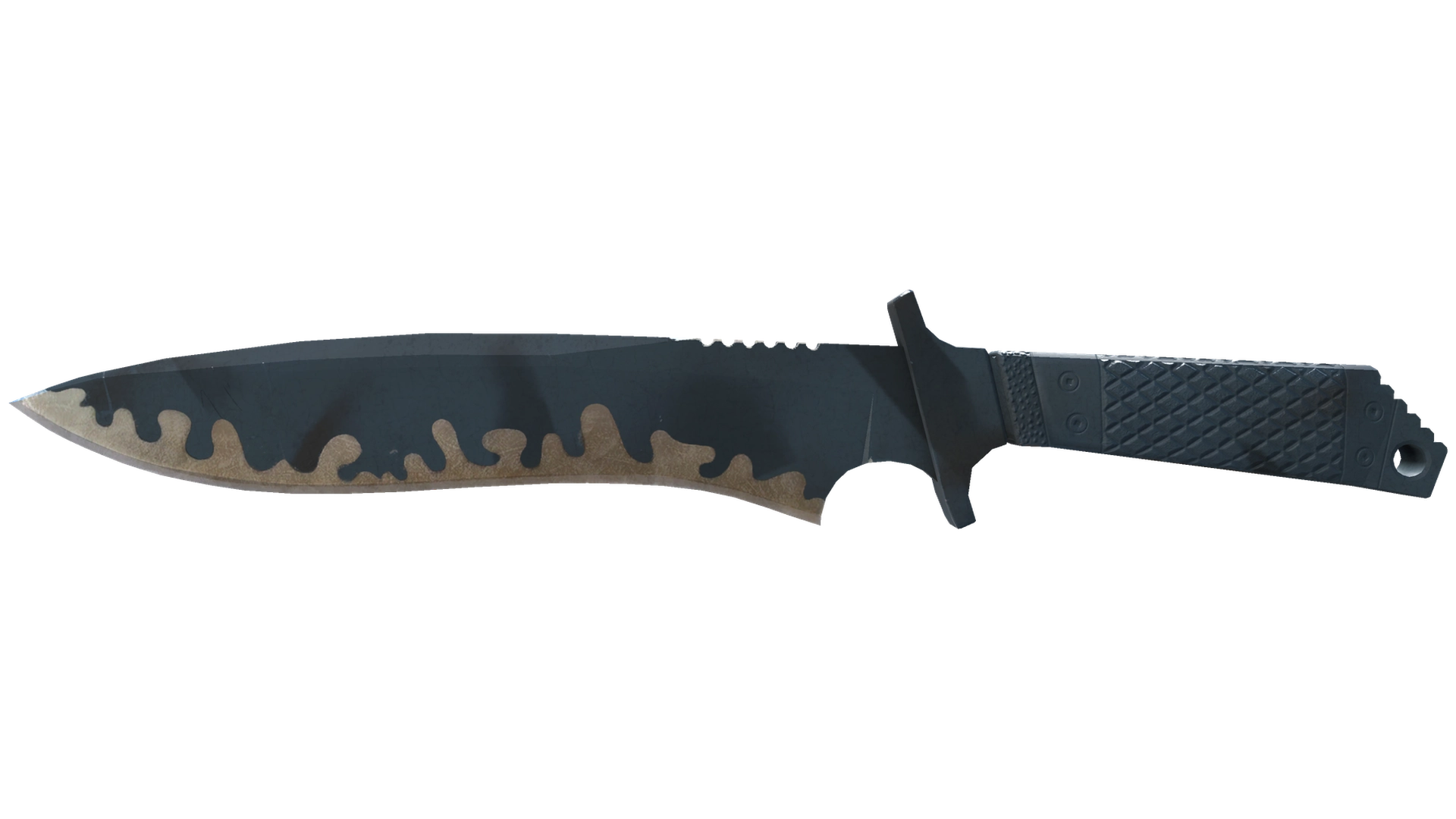 ★ Classic Knife | Night Stripe (Well-Worn)