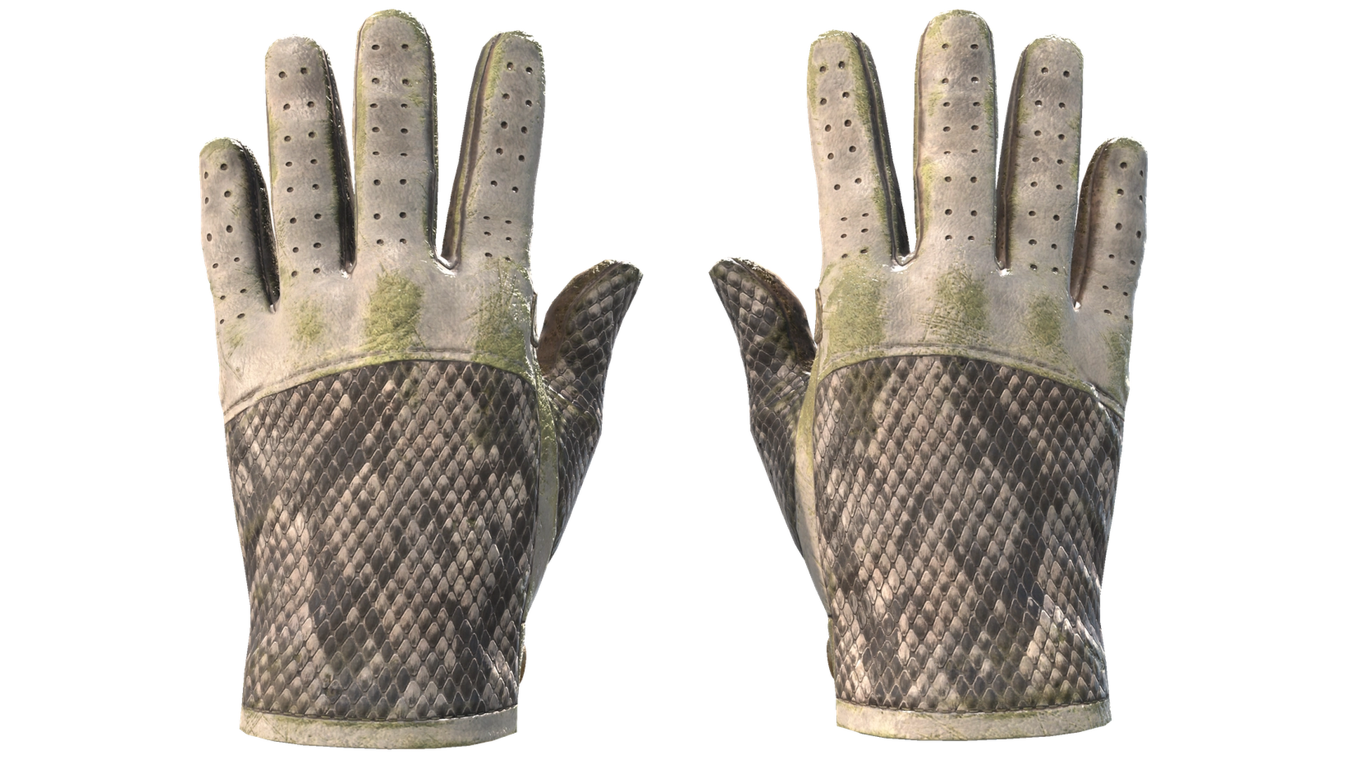 ★ Driver Gloves | King Snake (Battle-Scarred)