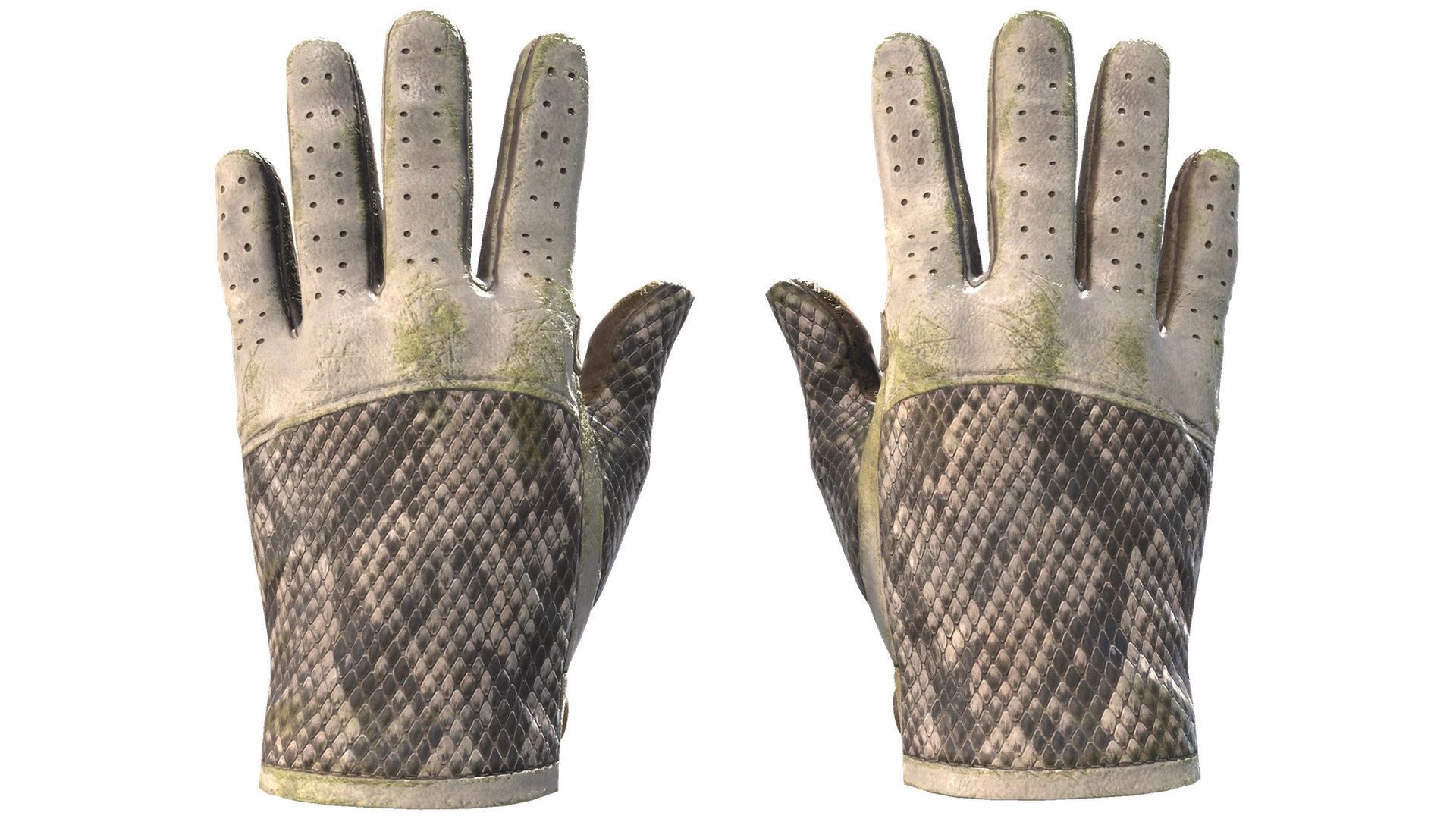 ★ Driver Gloves | King Snake (Battle-Scarred)