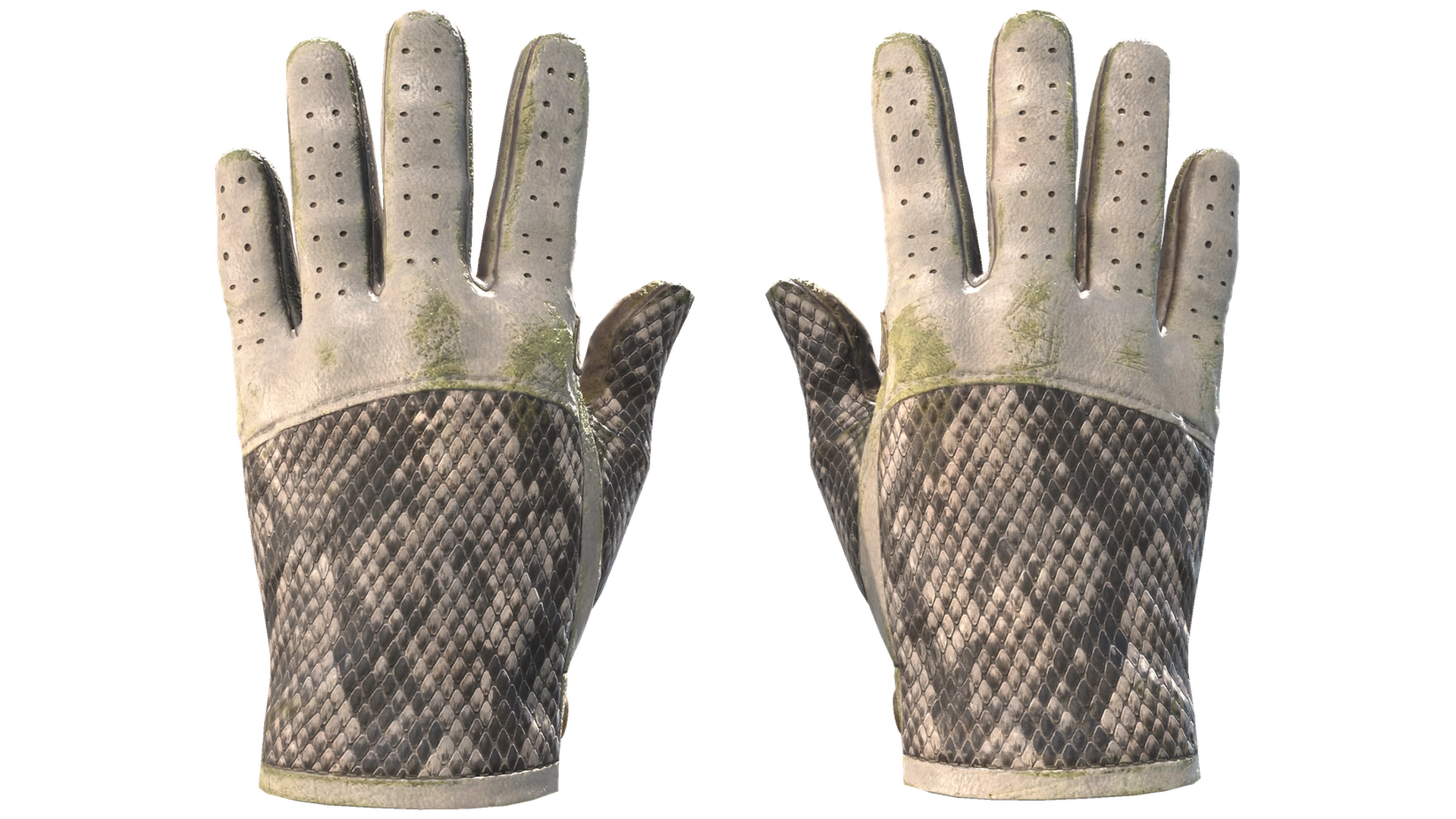 ★ Driver Gloves | King Snake (Battle-Scarred)