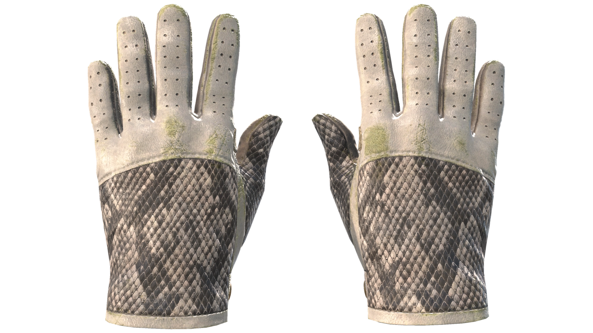 ★ Driver Gloves | King Snake (Well-Worn)