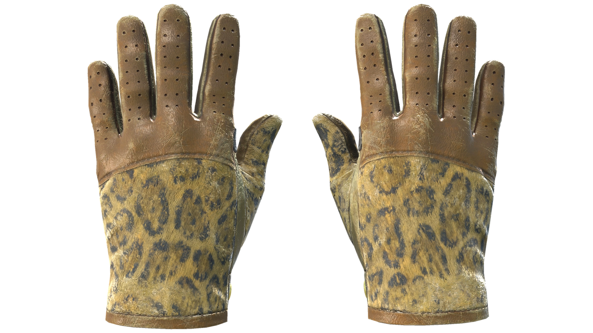 ★ Driver Gloves | Queen Jaguar (Battle-Scarred)
