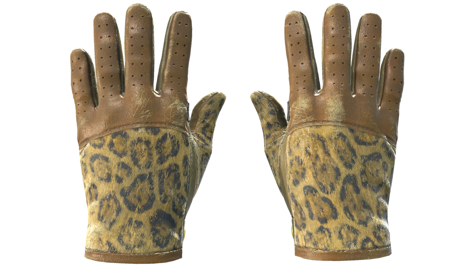 ★ Driver Gloves | Queen Jaguar (Battle-Scarred)
