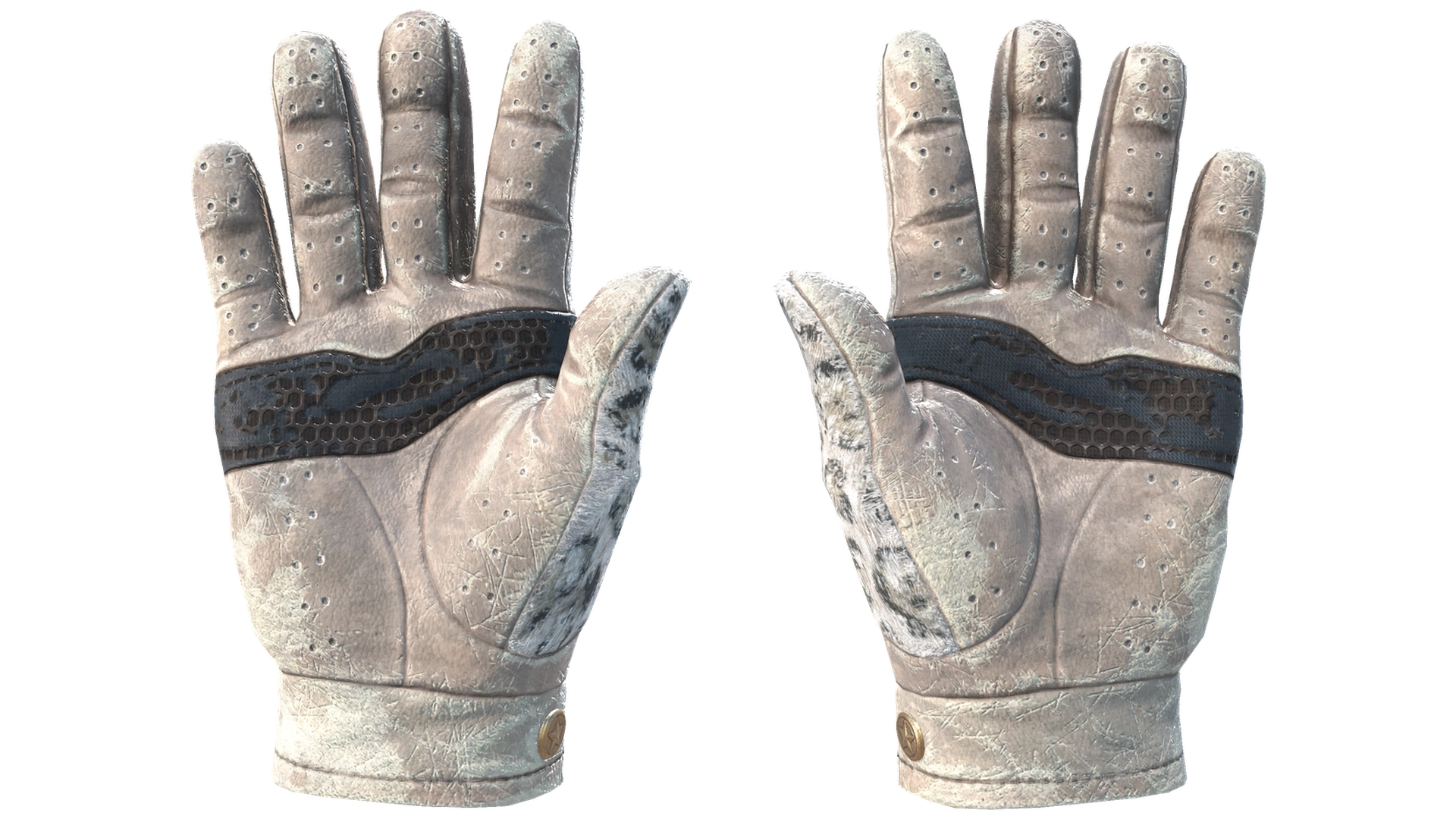 ★ Driver Gloves | Snow Leopard (Battle-Scarred)
