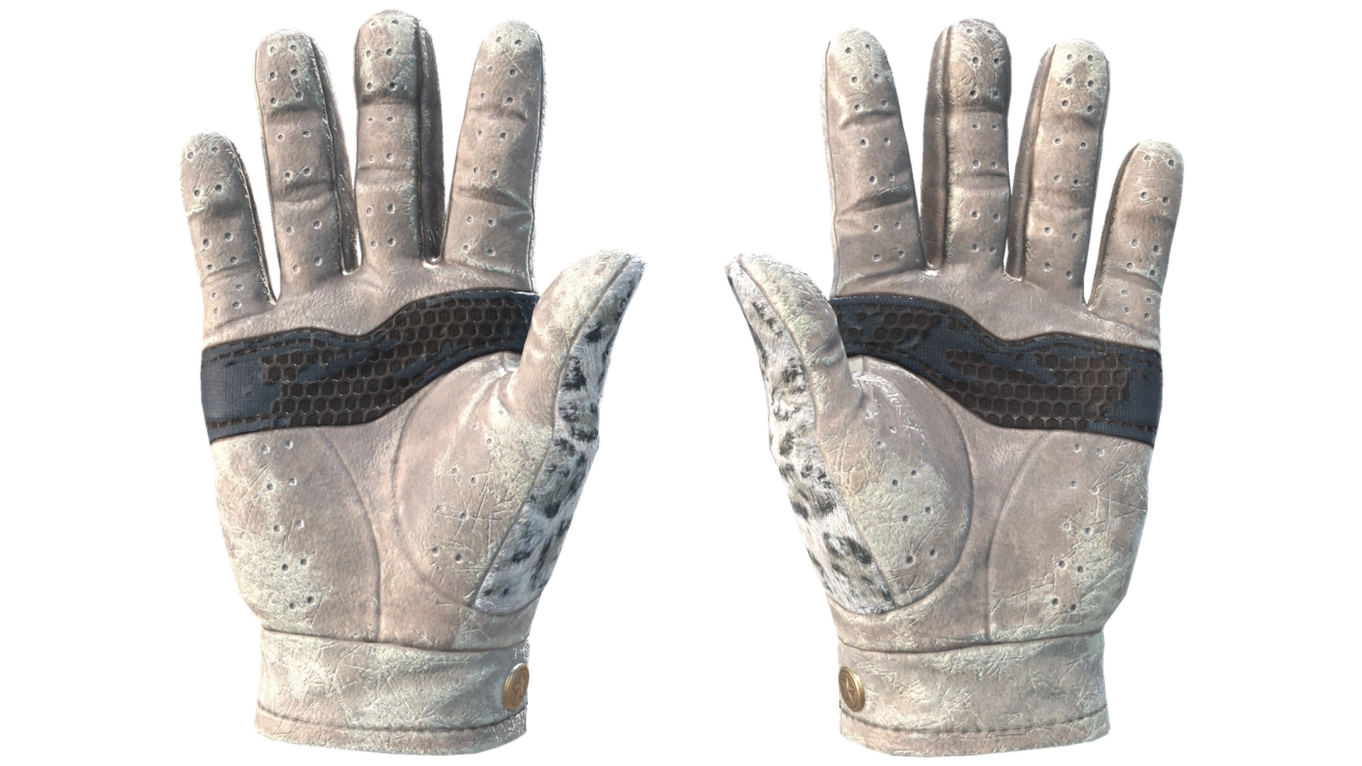 ★ Driver Gloves | Snow Leopard (Battle-Scarred)