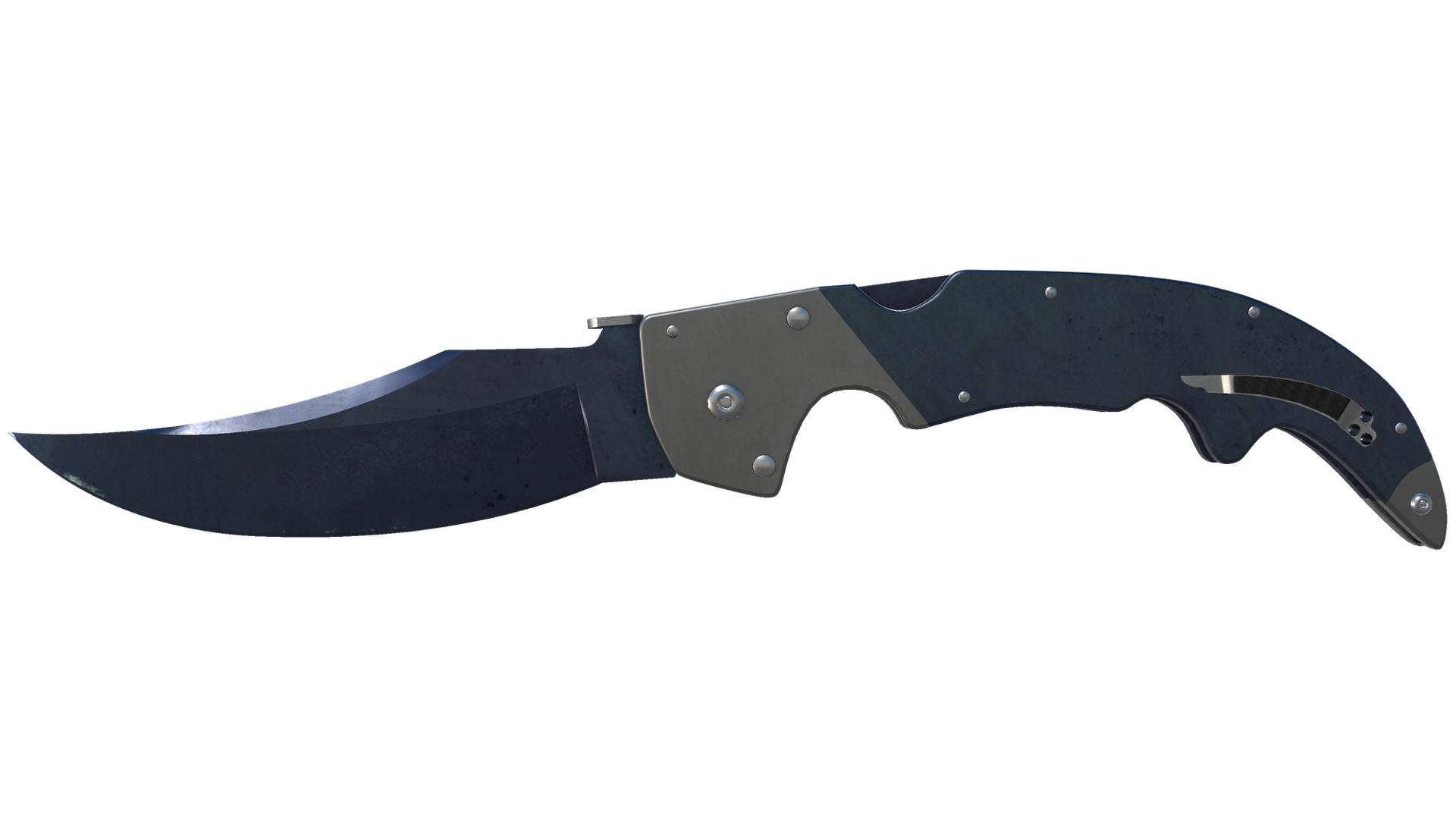 ★ Falchion Knife | Blue Steel (Battle-Scarred)