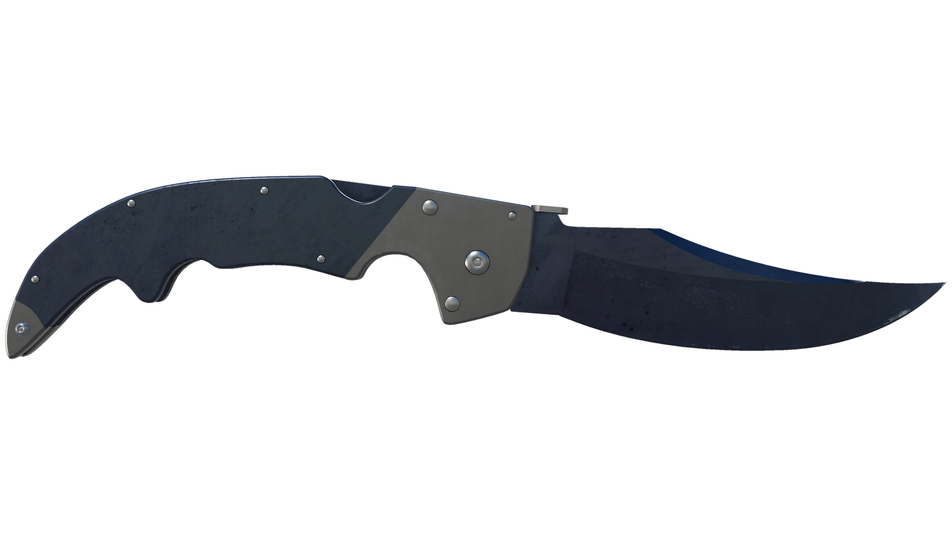 ★ Falchion Knife | Blue Steel (Battle-Scarred)