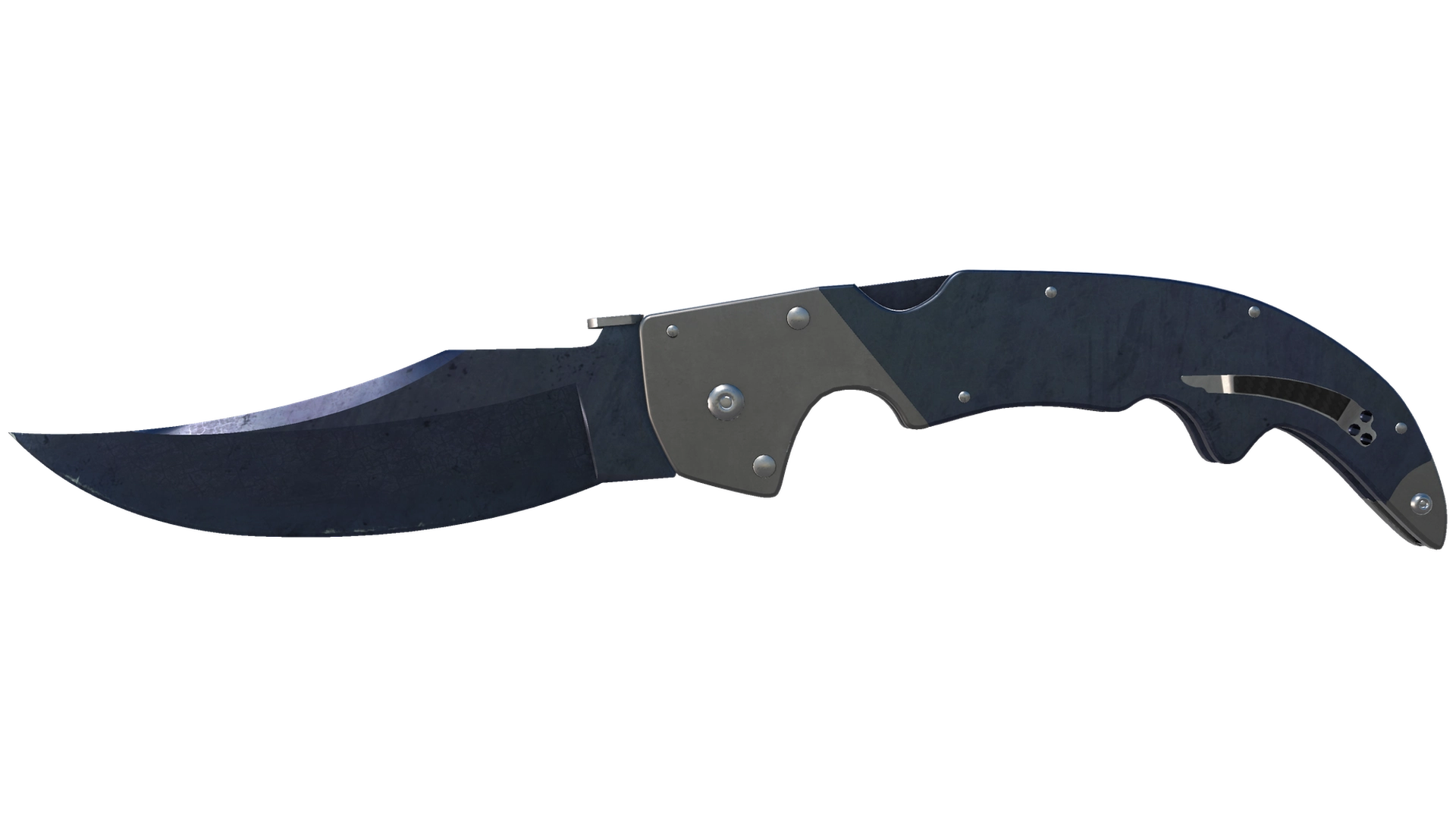 ★ Falchion Knife | Blue Steel (Battle-Scarred)