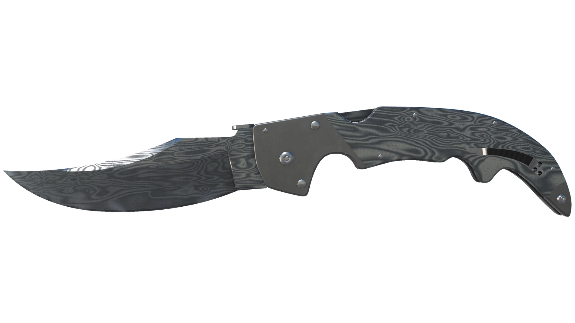 ★ Falchion Knife | Damascus Steel (Battle-Scarred)