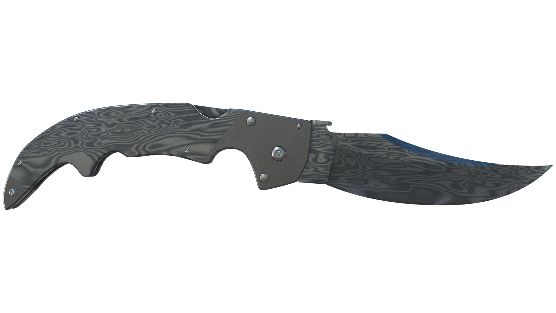 ★ Falchion Knife | Damascus Steel (Battle-Scarred)