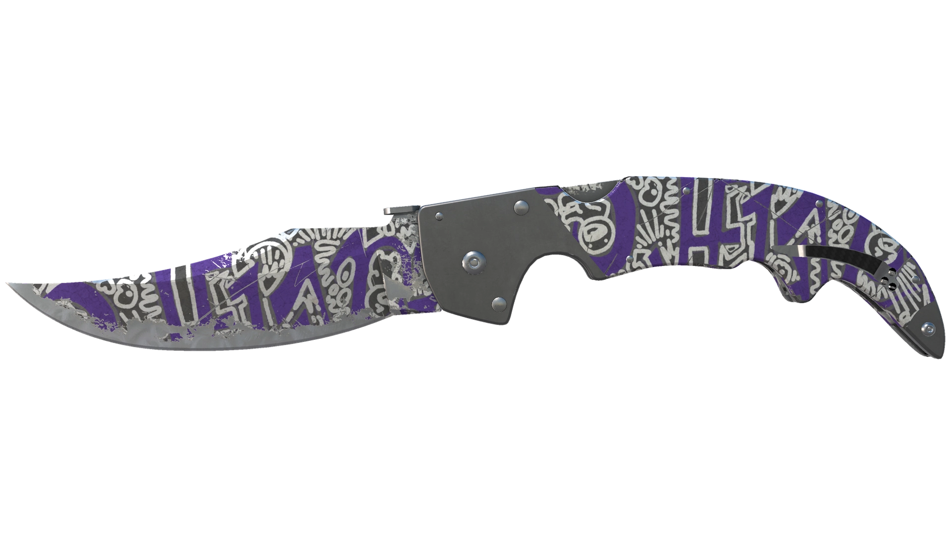 ★ Falchion Knife | Freehand (Well-Worn)