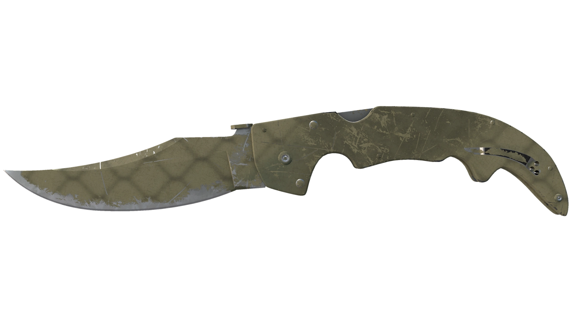 ★ Falchion Knife | Safari Mesh (Well-Worn)
