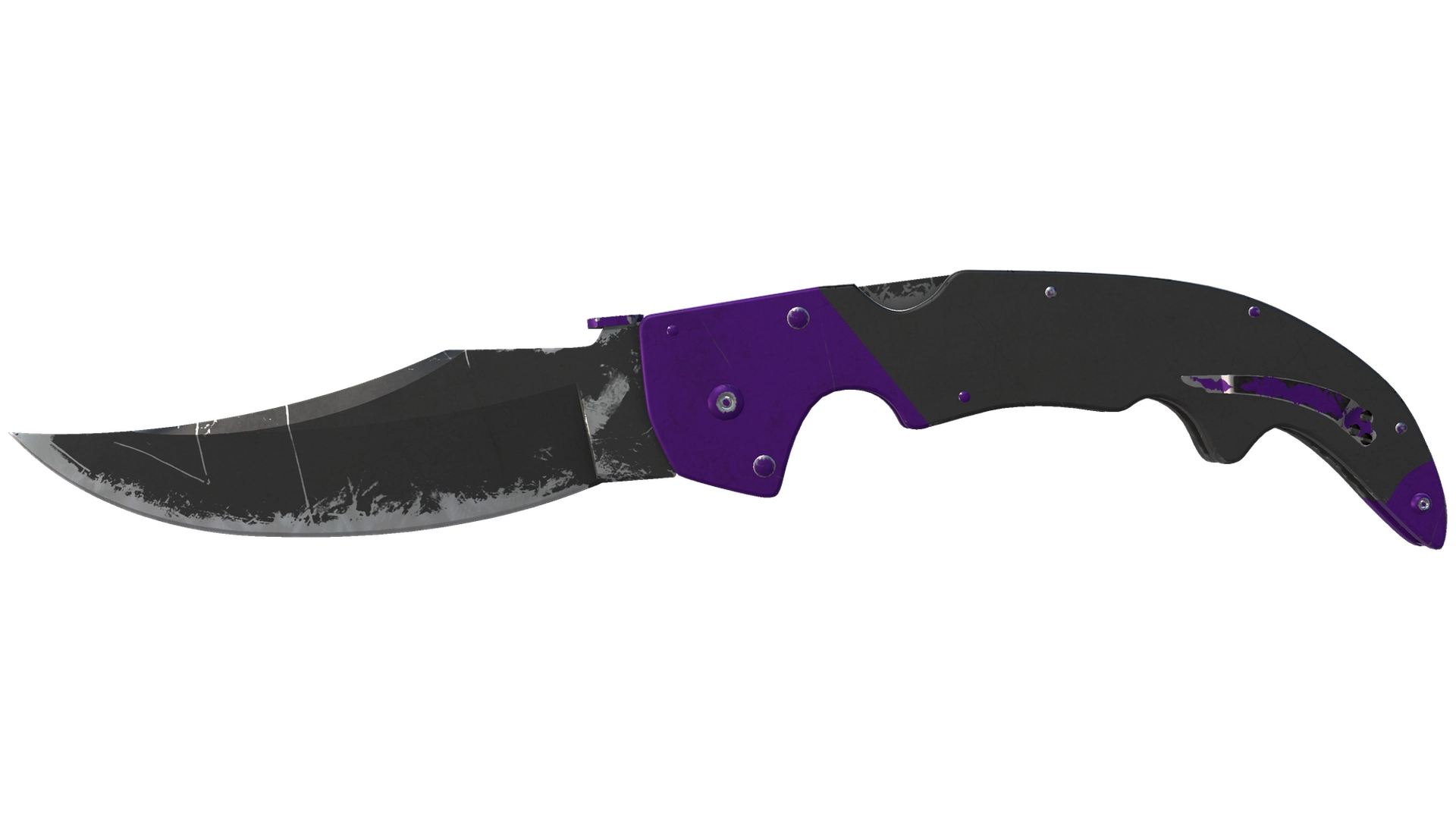 ★ Falchion Knife | Ultraviolet (Well-Worn)