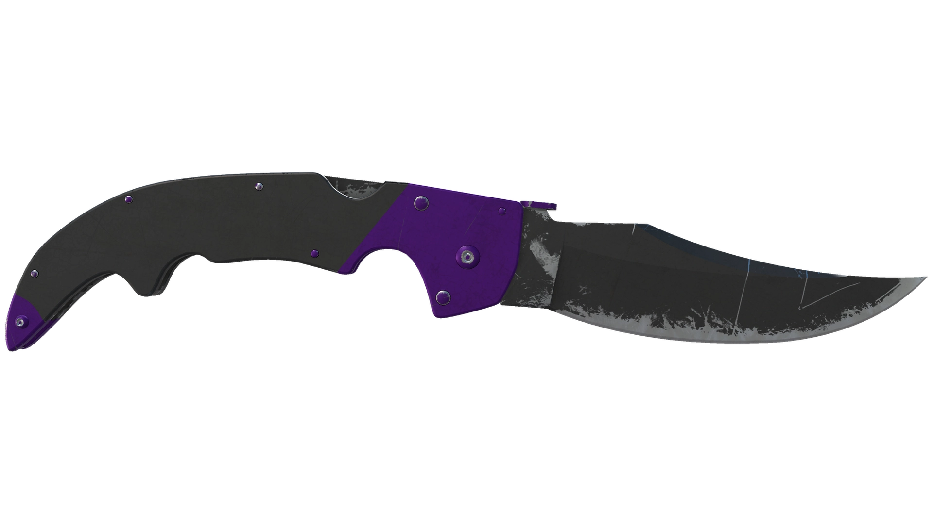 ★ Falchion Knife | Ultraviolet (Well-Worn)