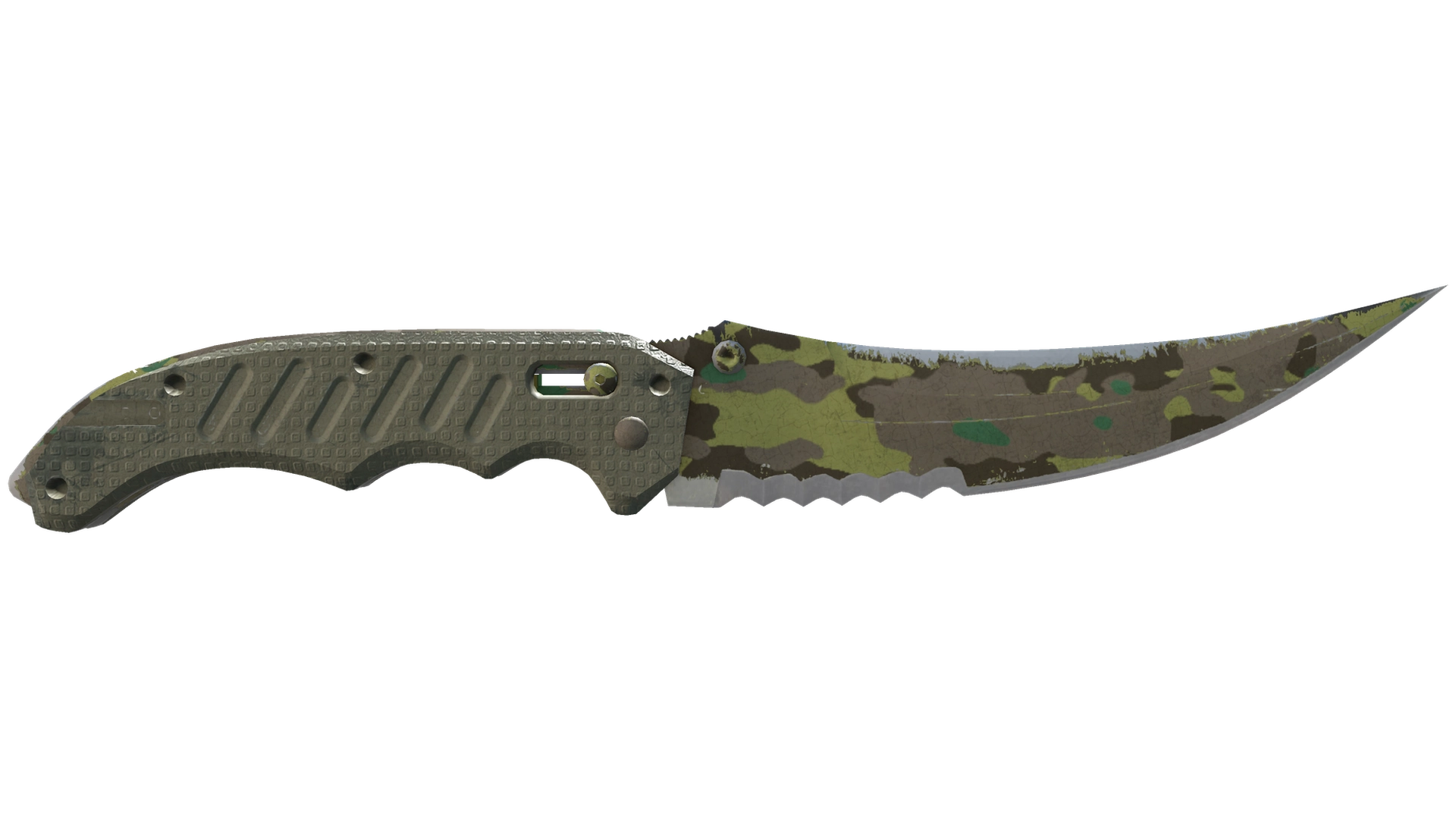 ★ Flip Knife | Boreal Forest (Battle-Scarred)